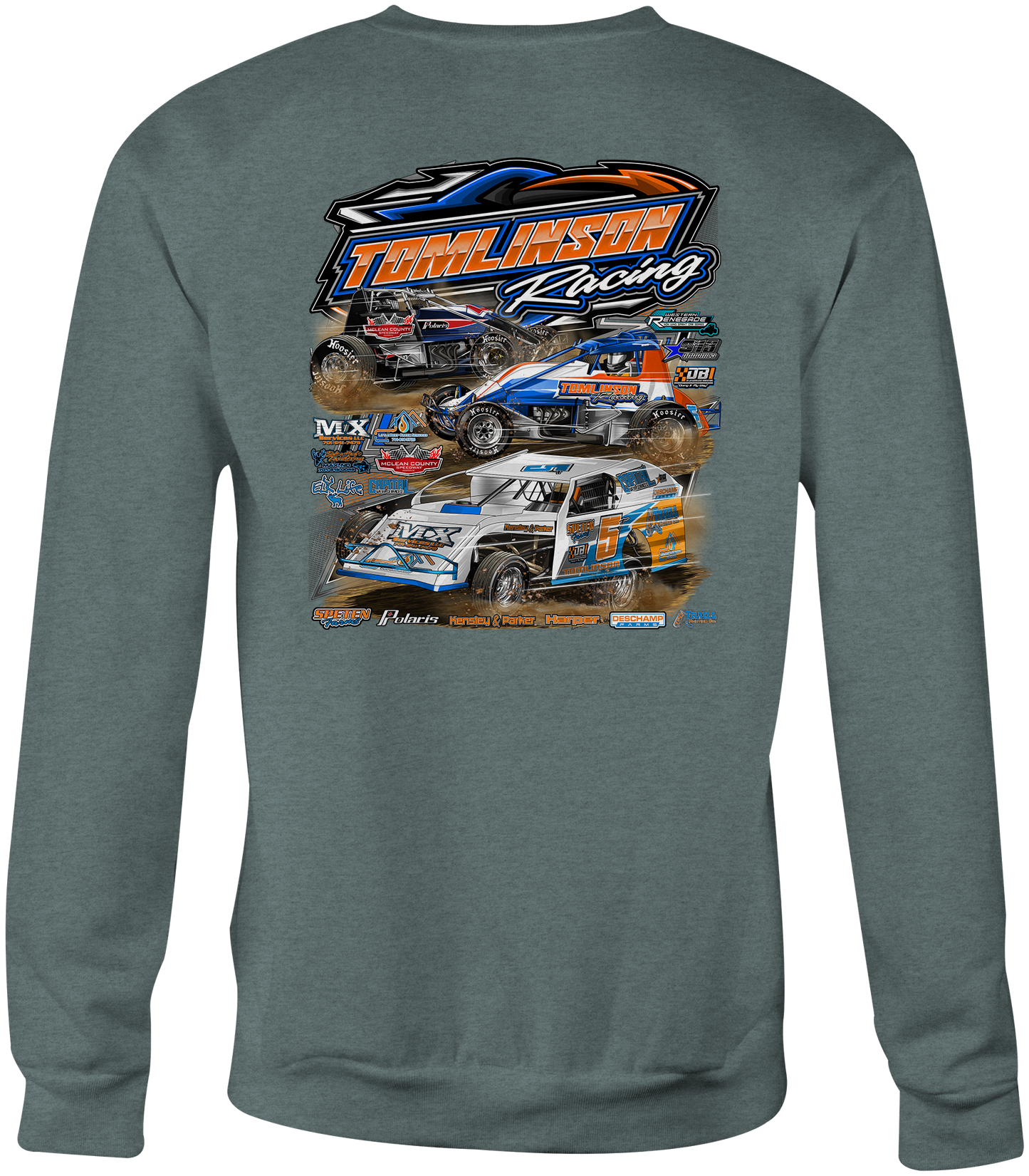 Tomlinson Racing Crewneck Sweatshirts