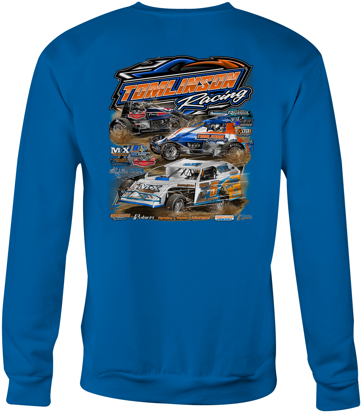 Tomlinson Racing Crewneck Sweatshirts