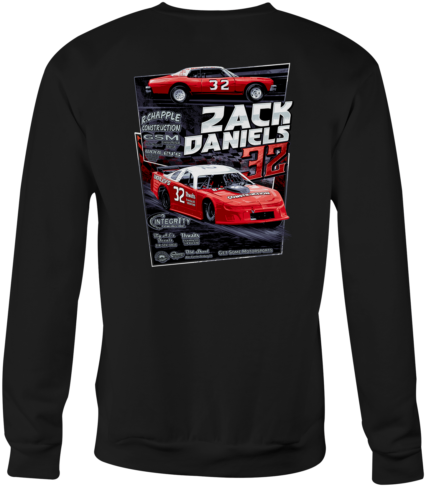 Zack Daniels Crewneck Sweatshirts