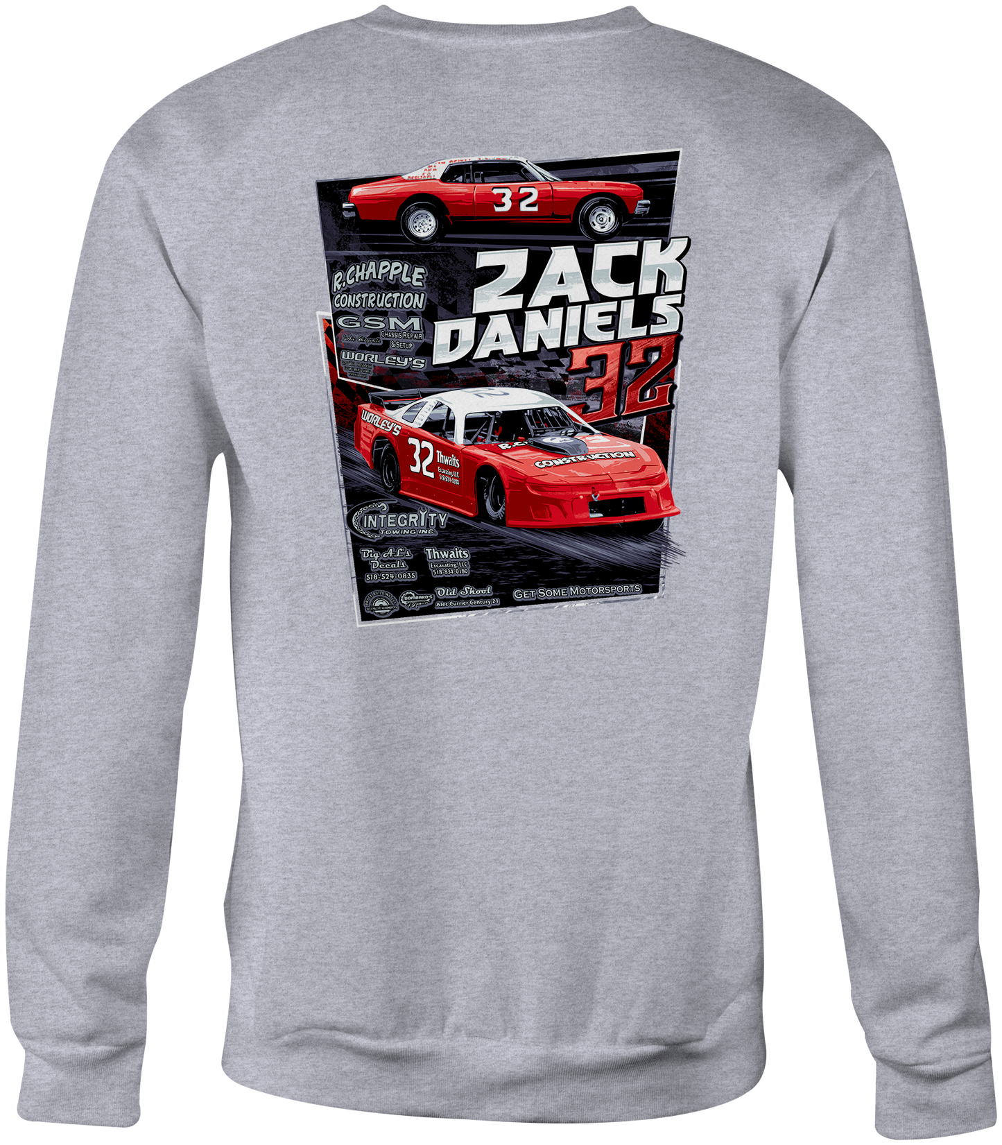 Zack Daniels Crewneck Sweatshirts