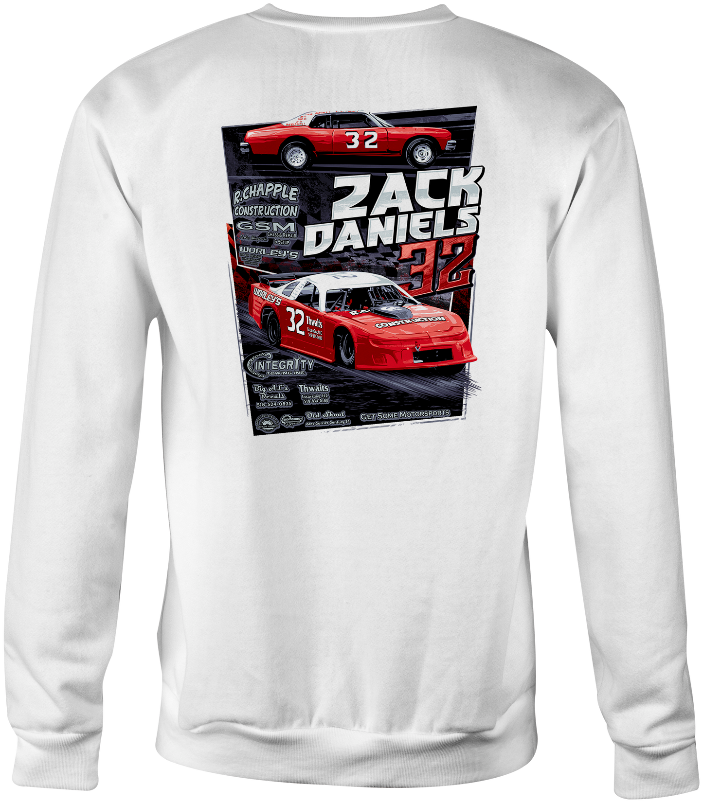 Zack Daniels Crewneck Sweatshirts