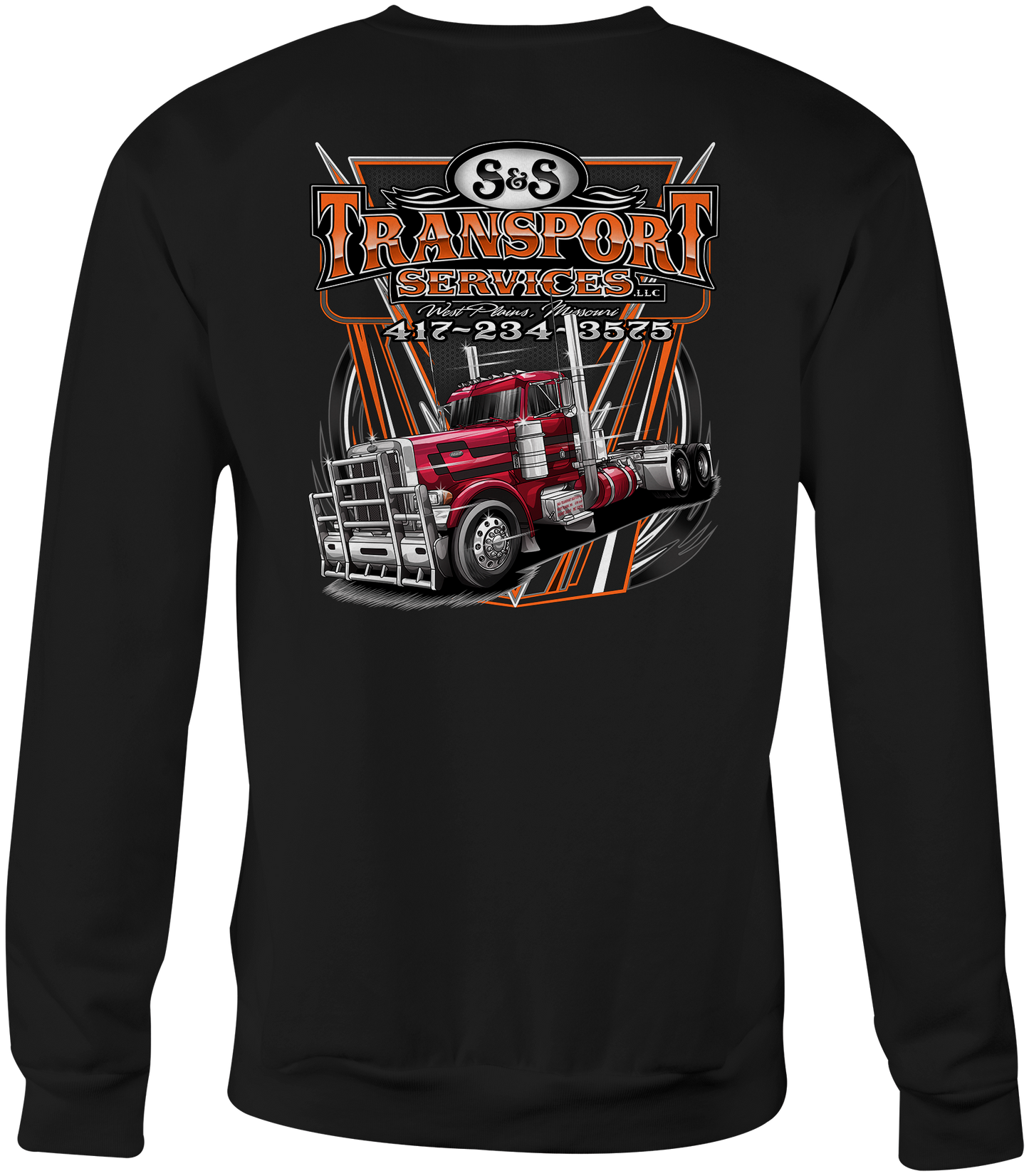 S&S Transport Crewneck Sweatshirts