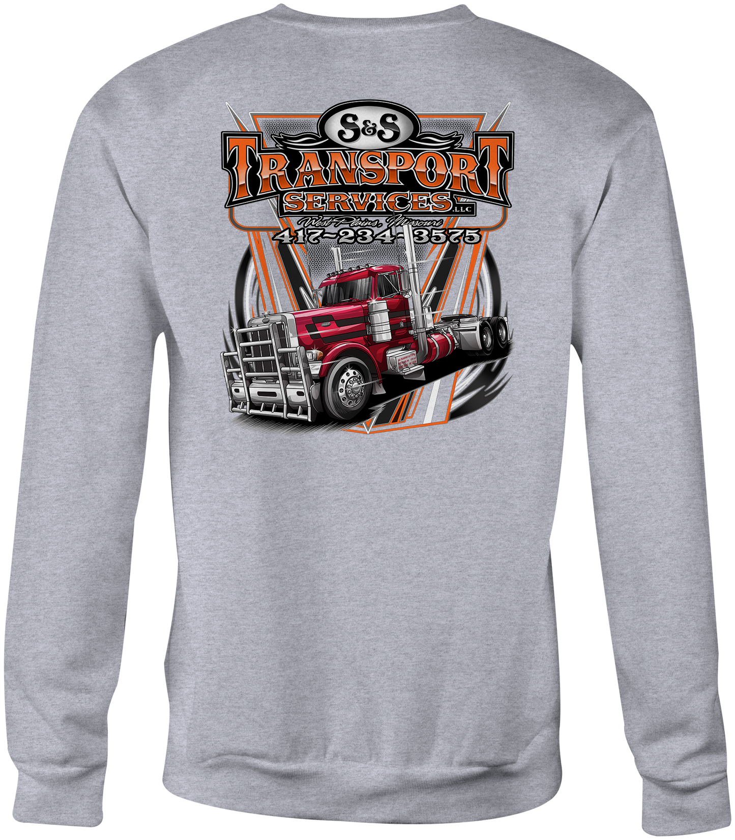 S&S Transport Crewneck Sweatshirts