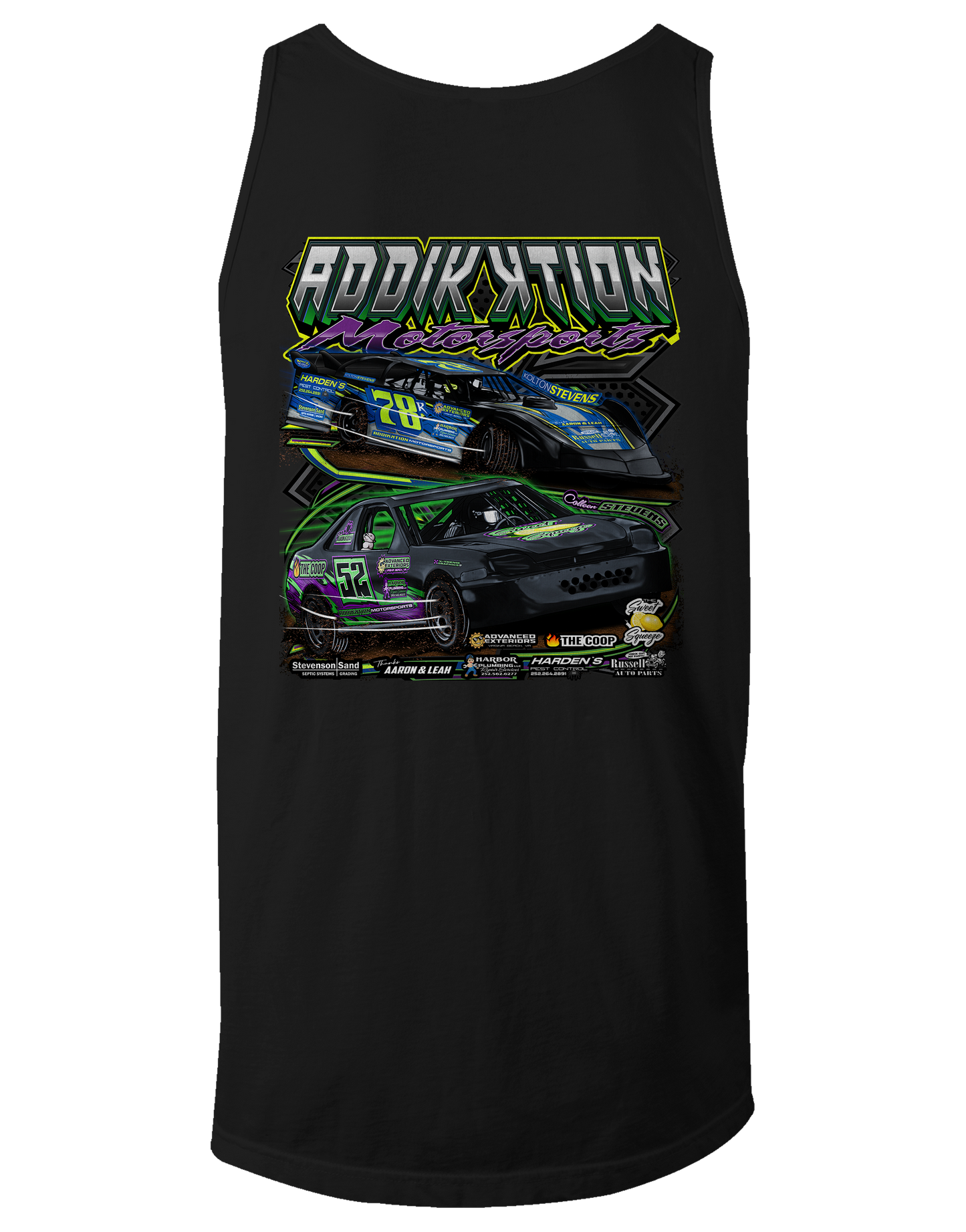 Addikktion Motorsports Tank Tops