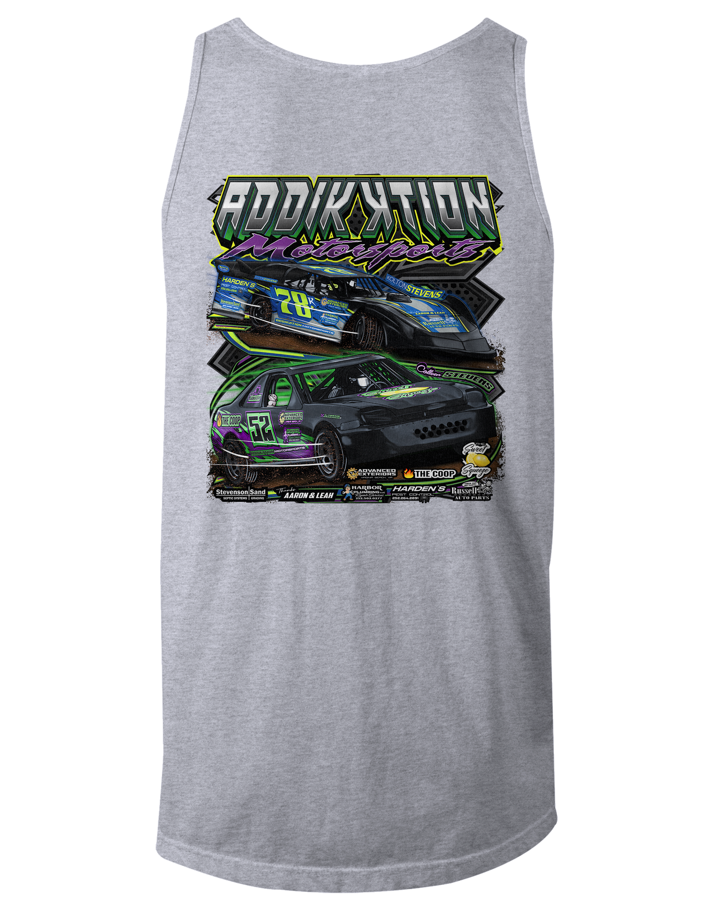 Addikktion Motorsports Tank Tops