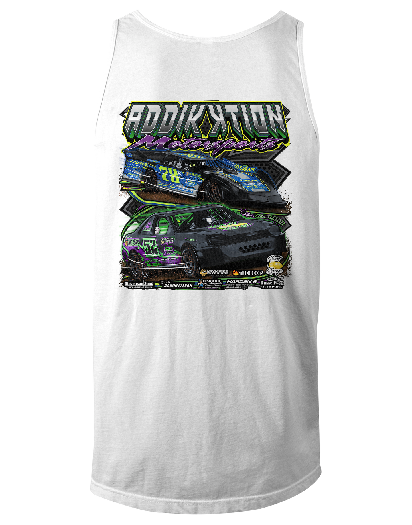 Addikktion Motorsports Tank Tops
