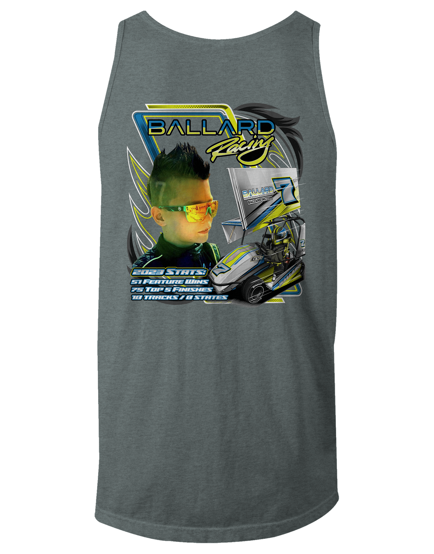 Ballard Racing Tank Tops