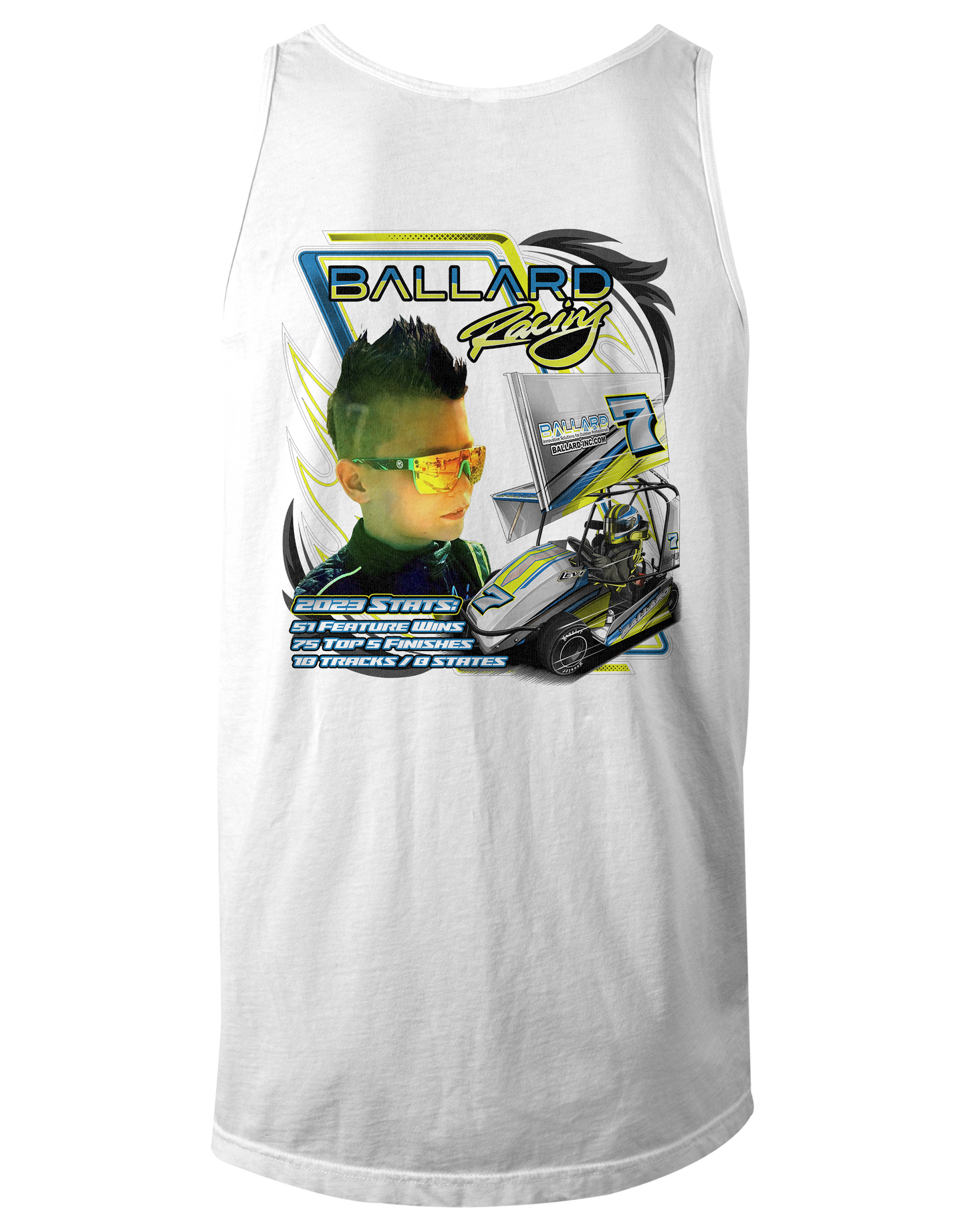 Ballard Racing Tank Tops