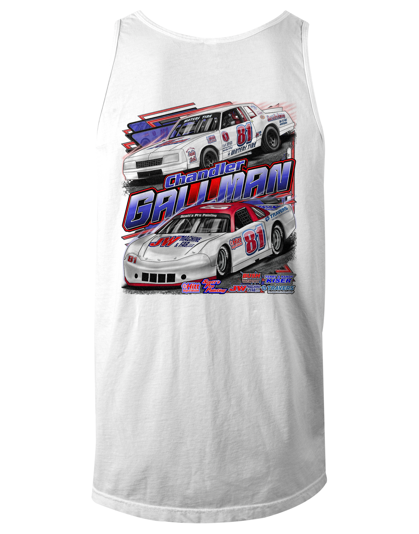 Chandler Gallman Tank Tops