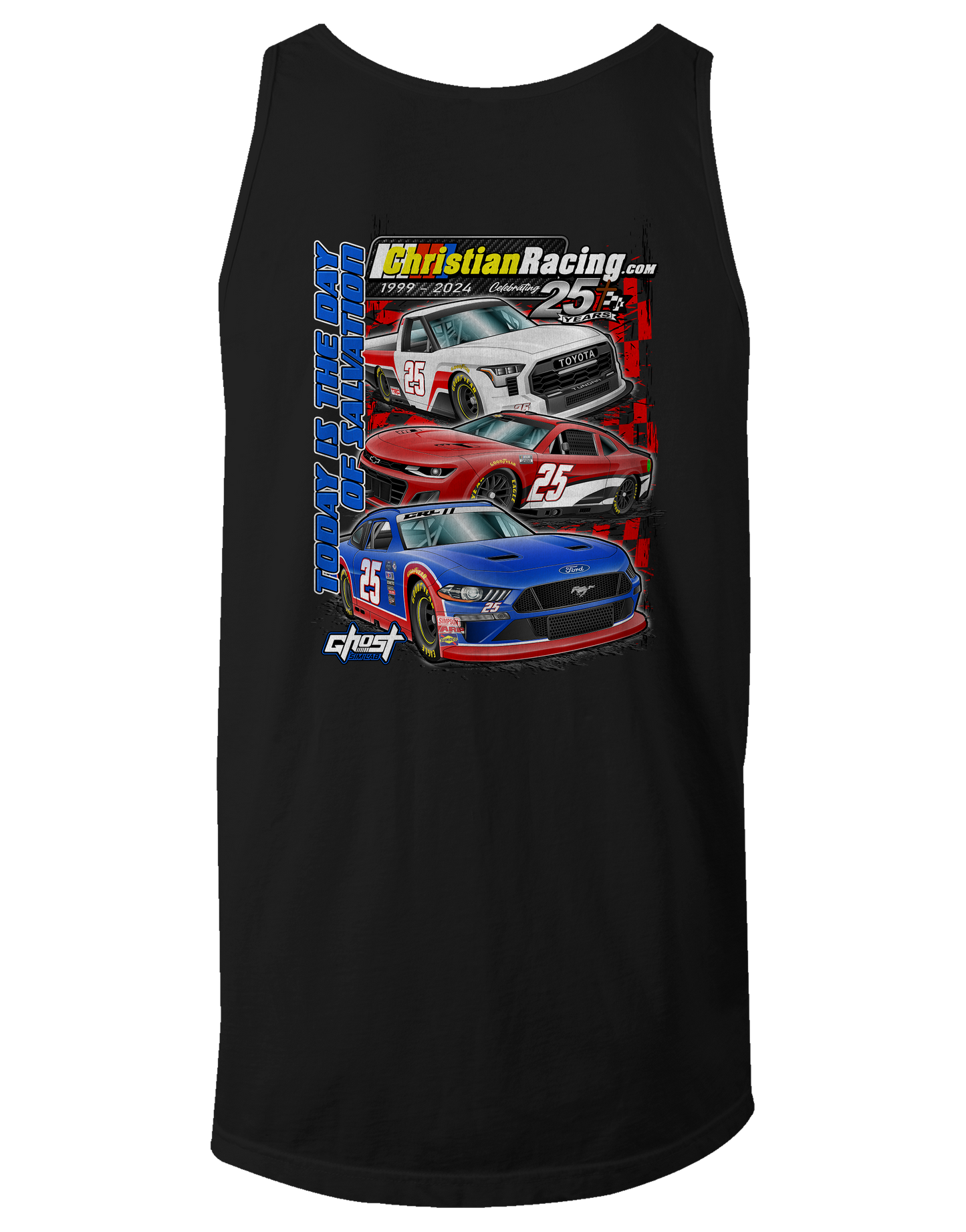 Christian Racing Tank Tops