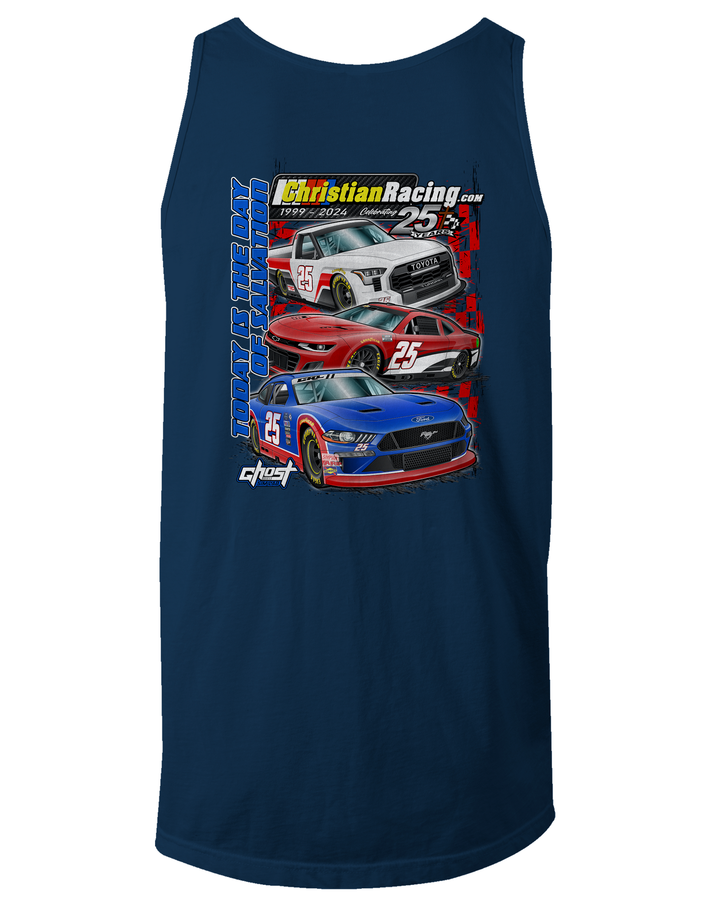 Christian Racing Tank Tops