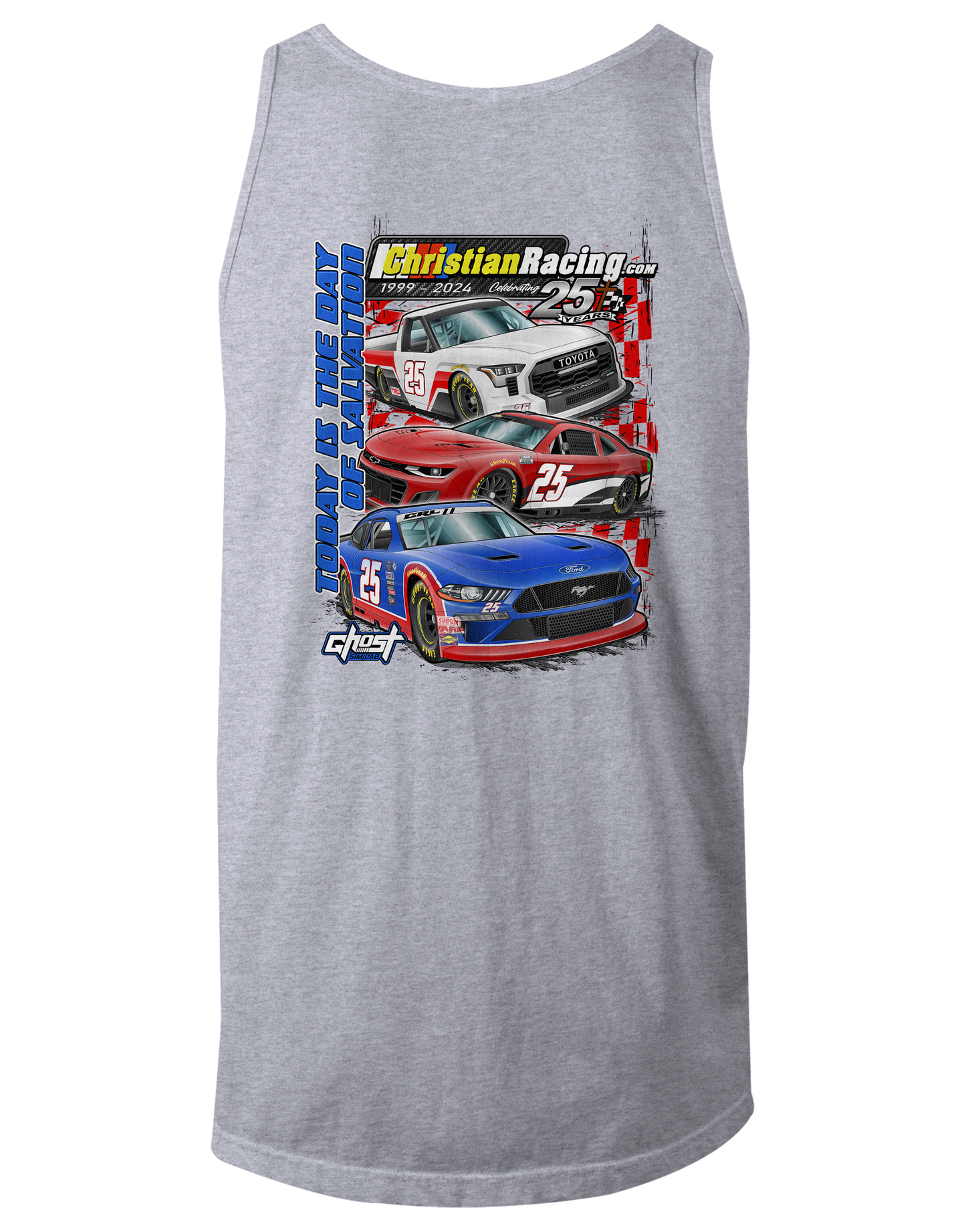 Christian Racing Tank Tops