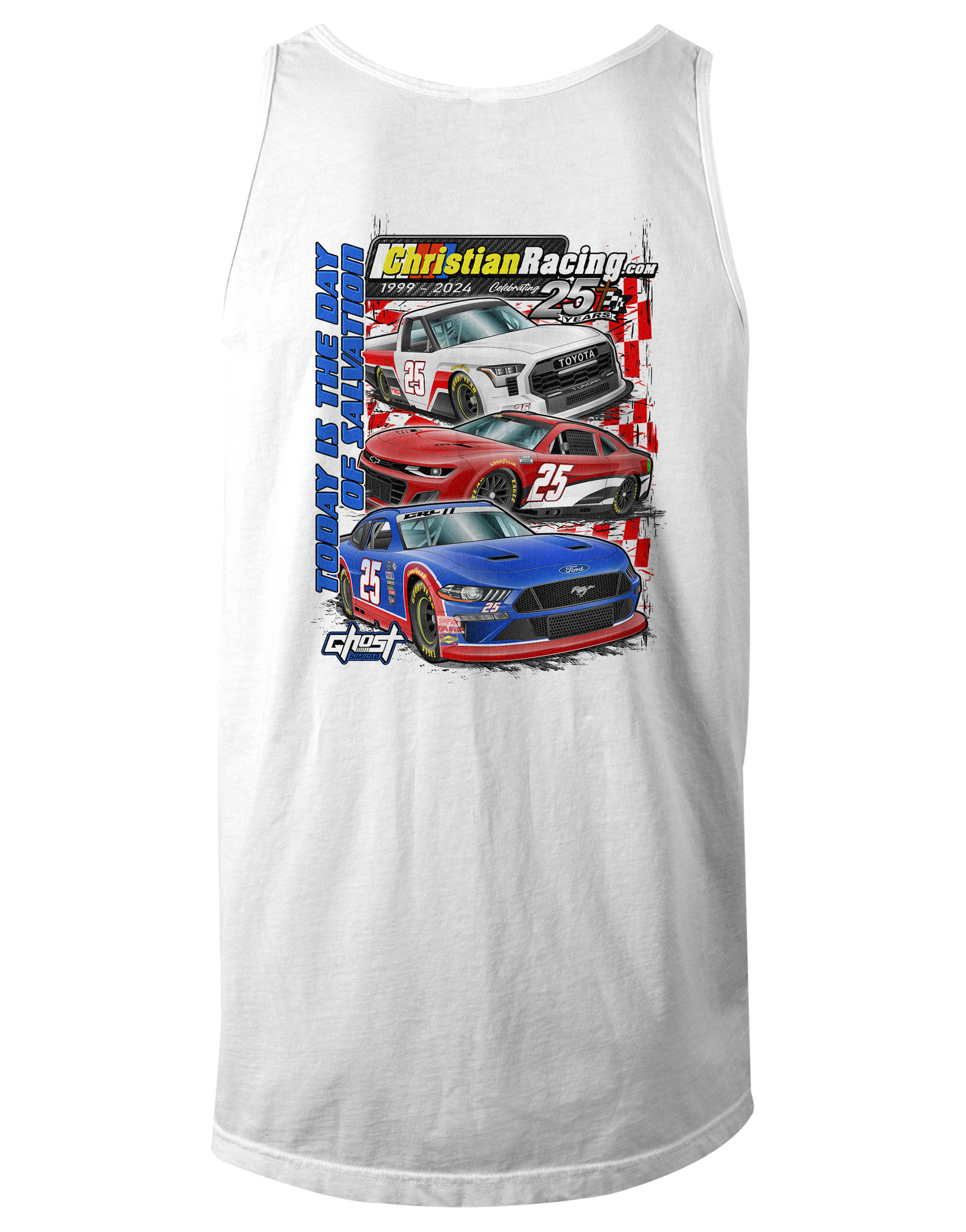 Christian Racing Tank Tops