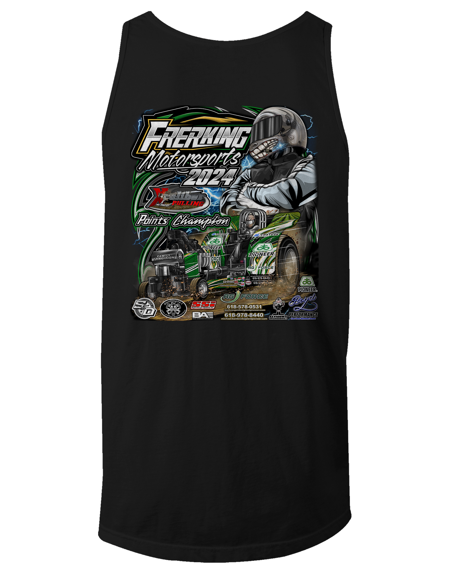 Dylan Frerking 2024 Championship Tank Tops