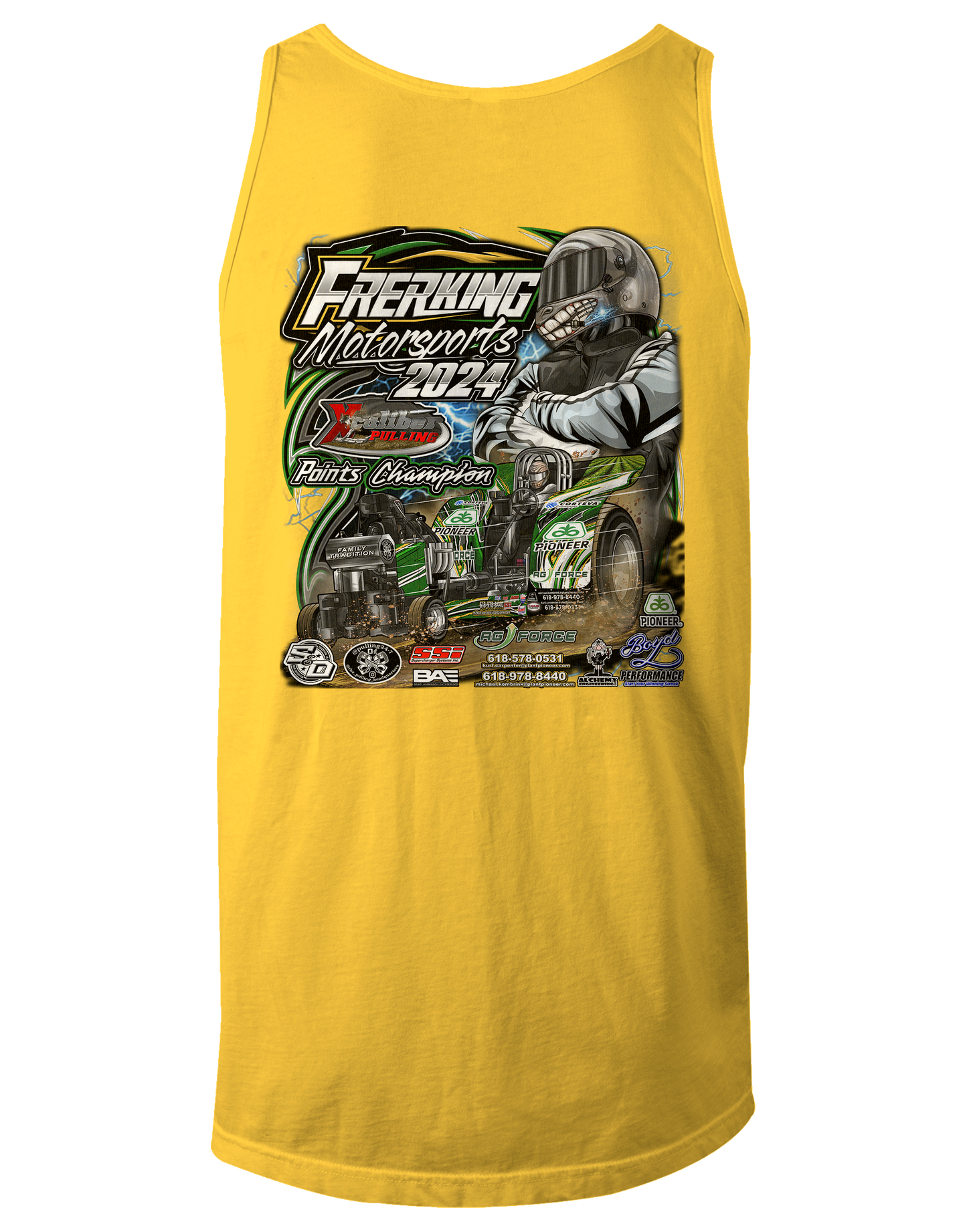 Dylan Frerking 2024 Championship Tank Tops