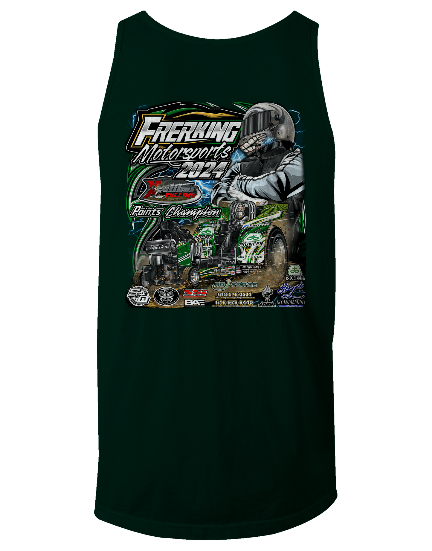 Dylan Frerking 2024 Championship Tank Tops