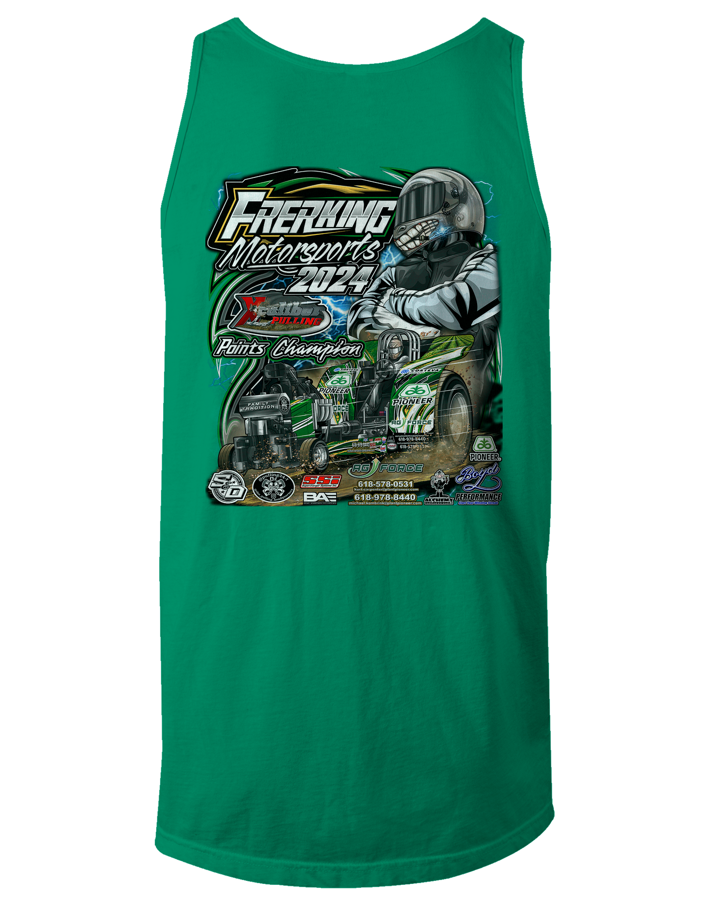Dylan Frerking 2024 Championship Tank Tops
