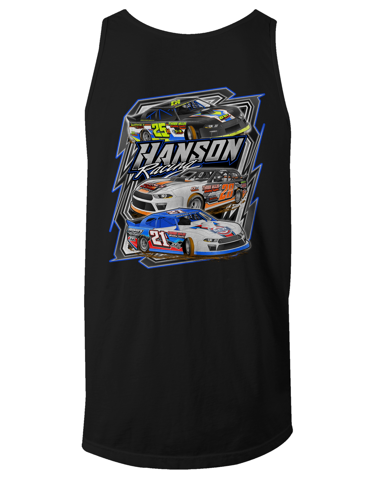 Hanson Racing Tank Tops