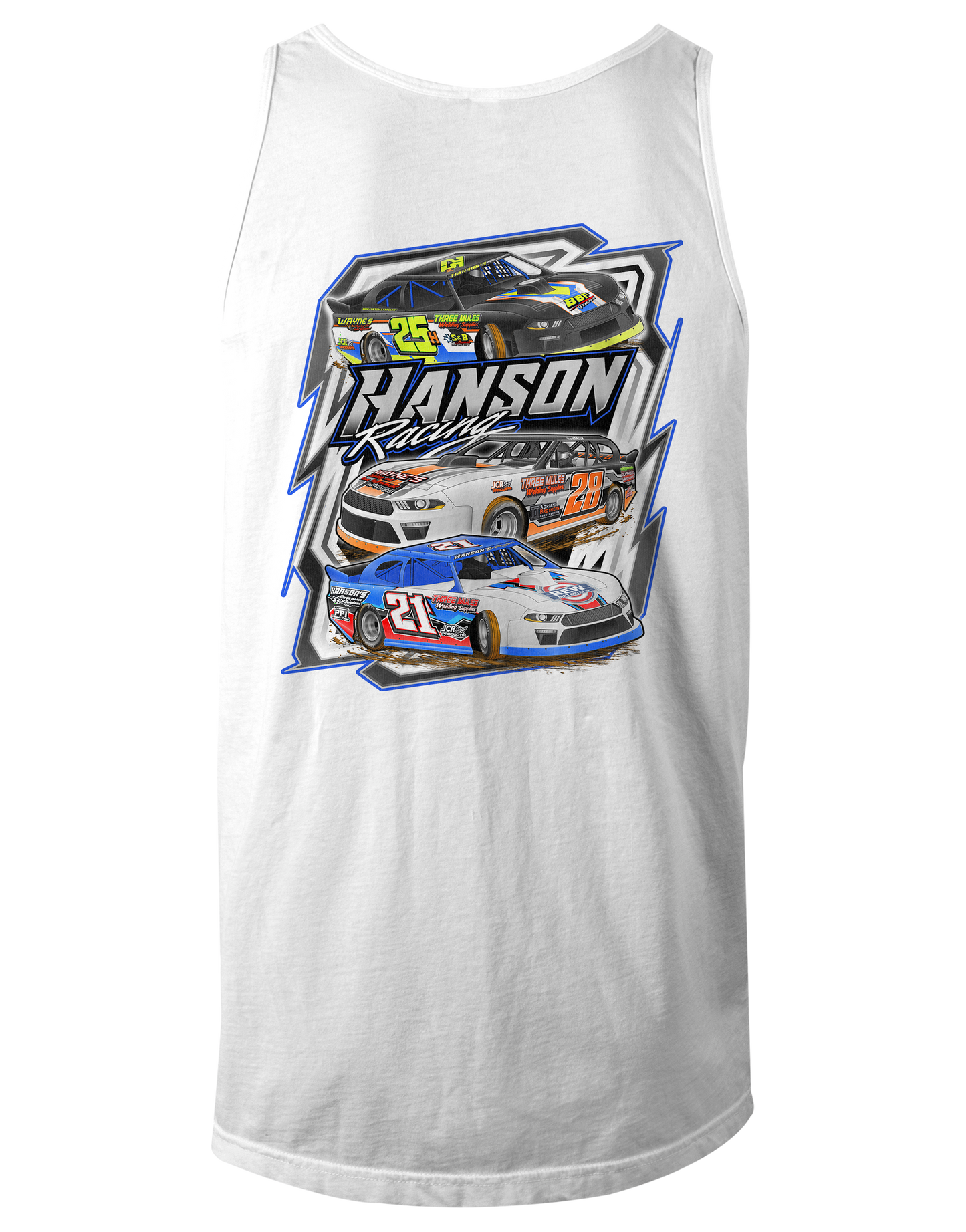 Hanson Racing Tank Tops
