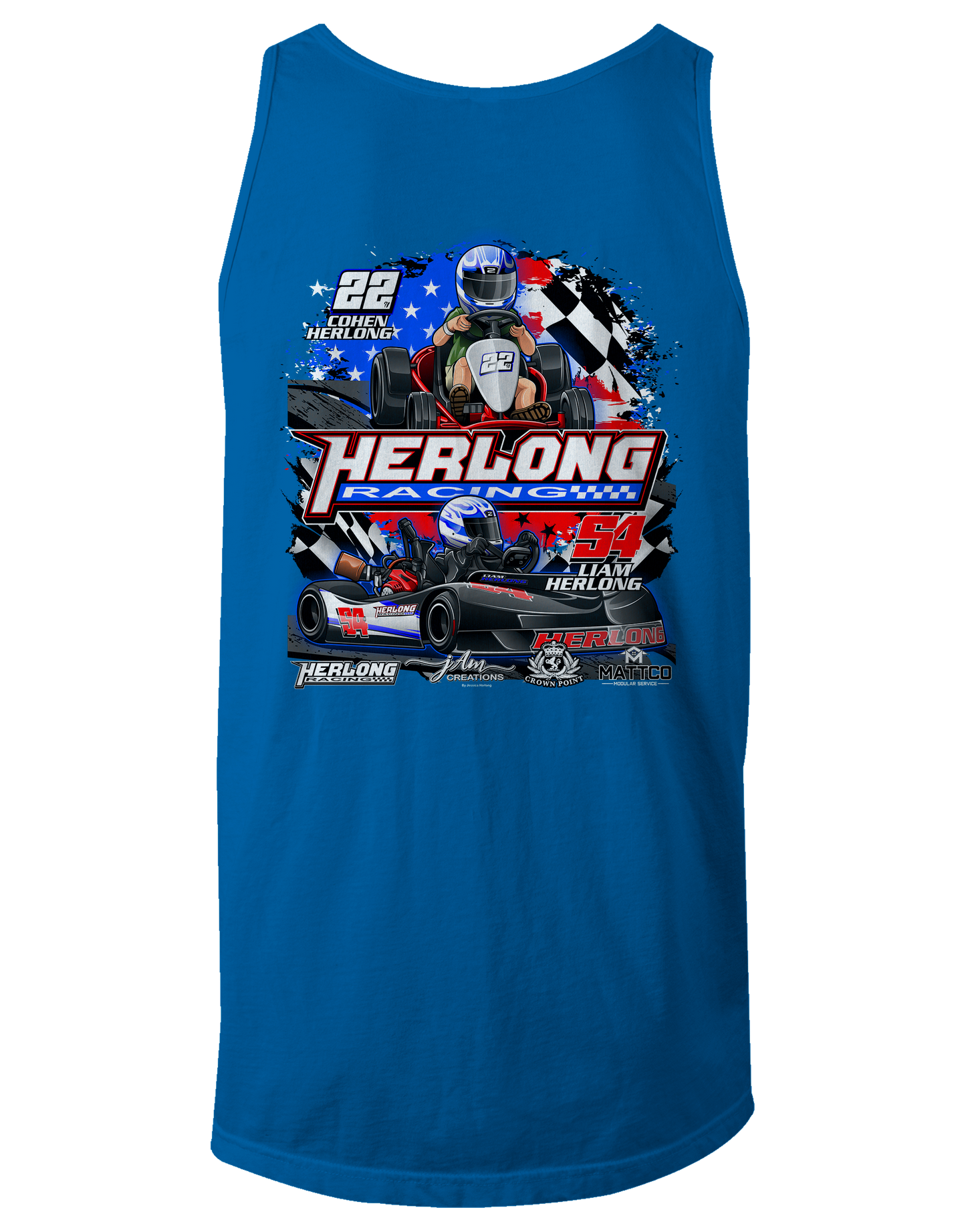 Herlong Racing Tank Tops