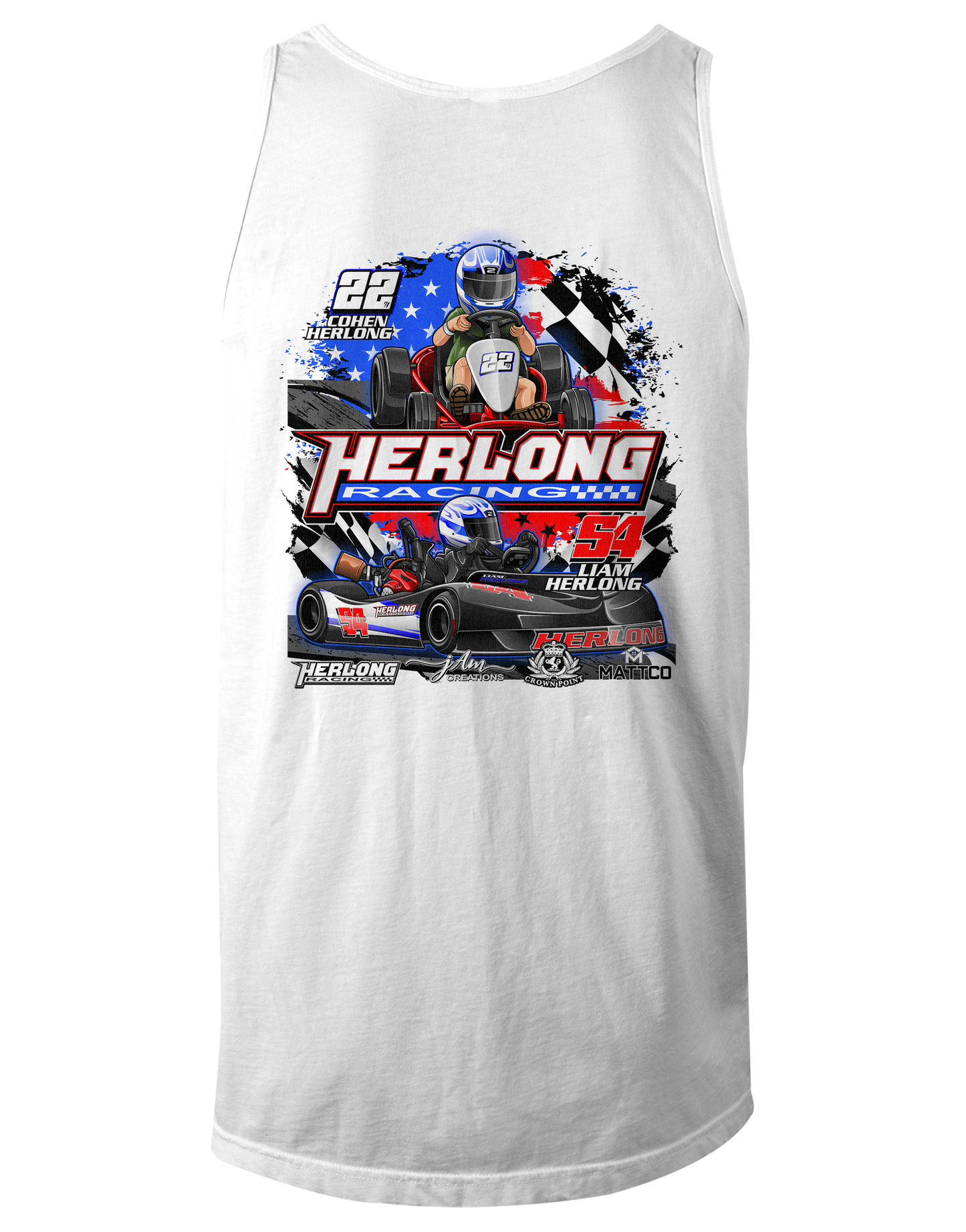 Herlong Racing Tank Tops