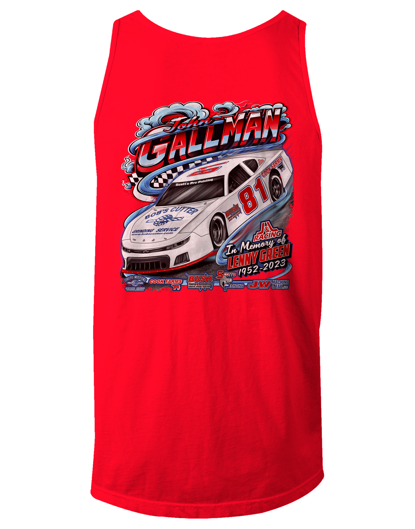 John Gallman Tank Tops