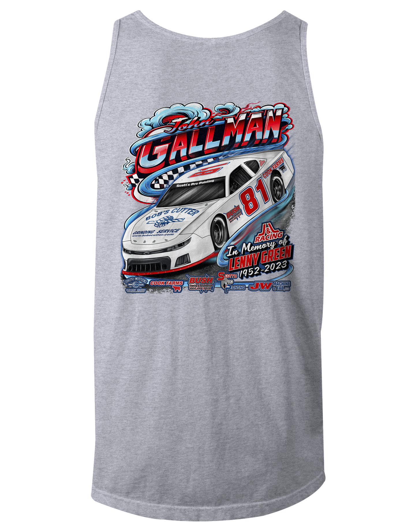 John Gallman Tank Tops