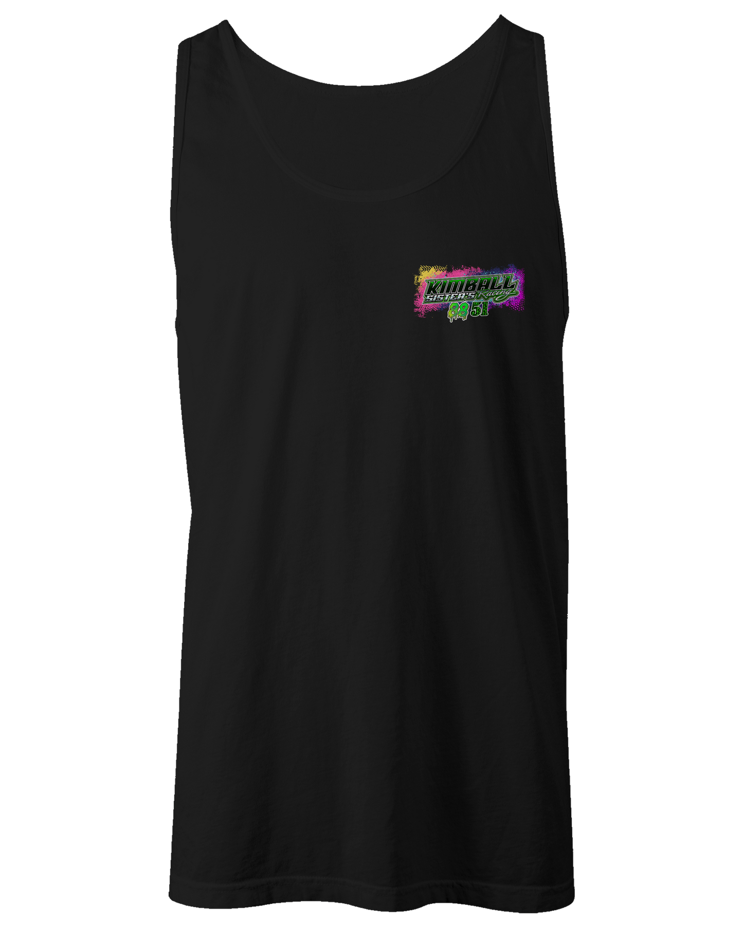 Kimball Sisters Racing Tank Tops