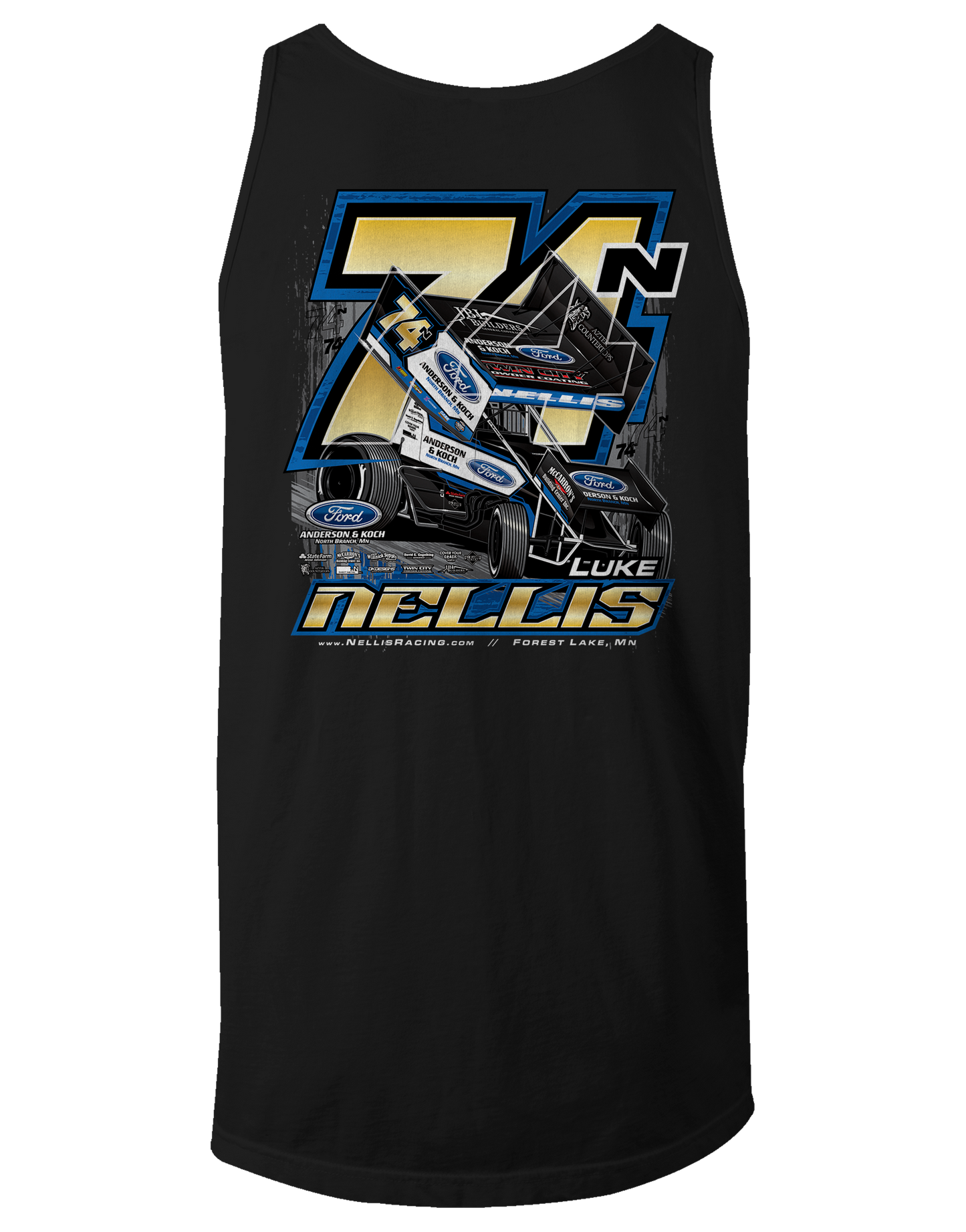 Luke Nellis 2025 Tank Tops