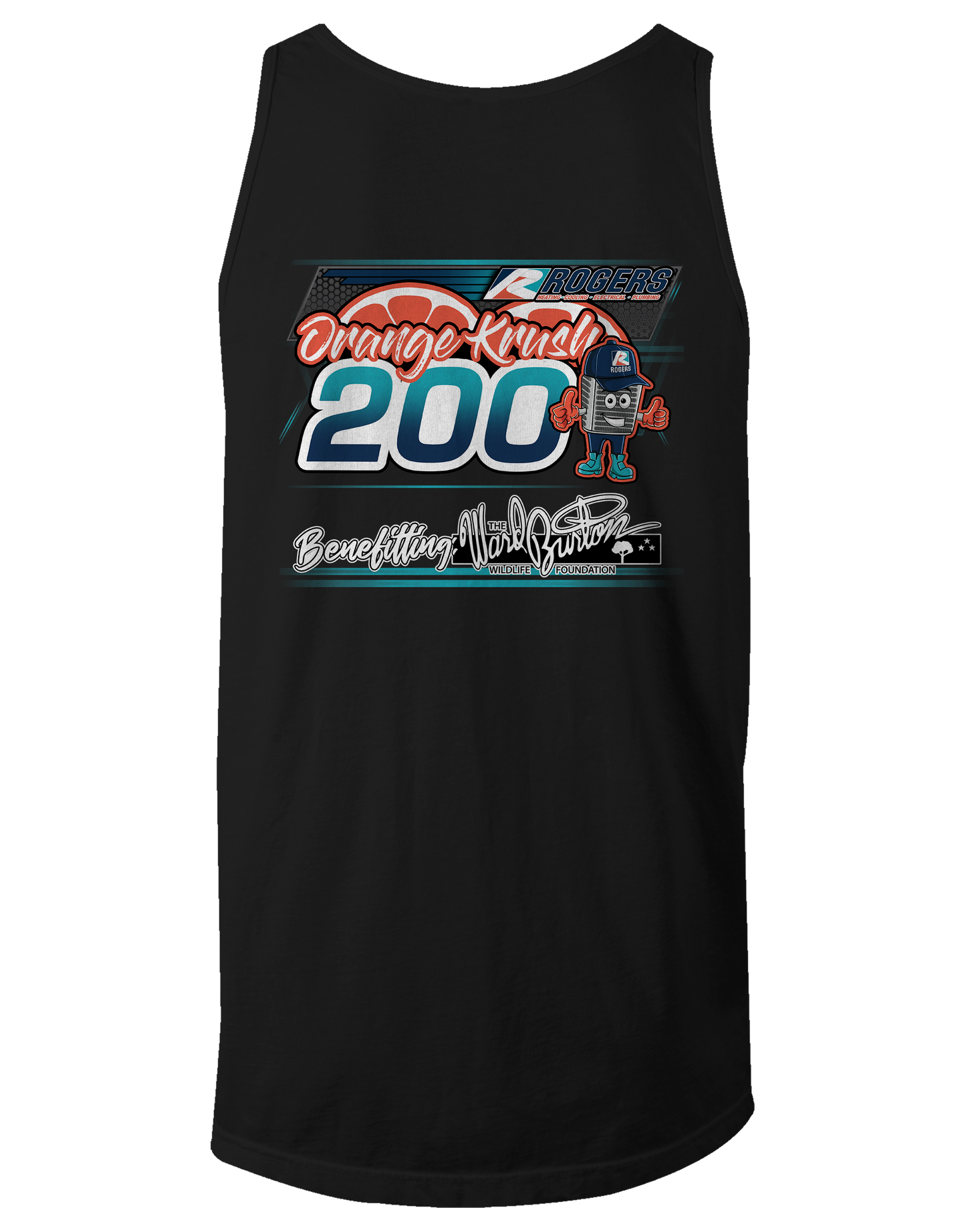 Orange Krush 200 Tank Tops