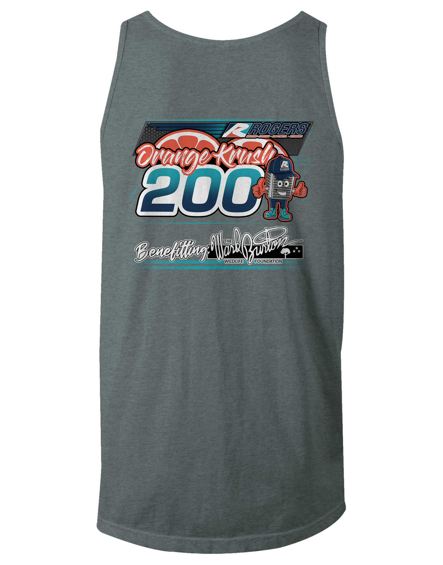 Orange Krush 200 Tank Tops