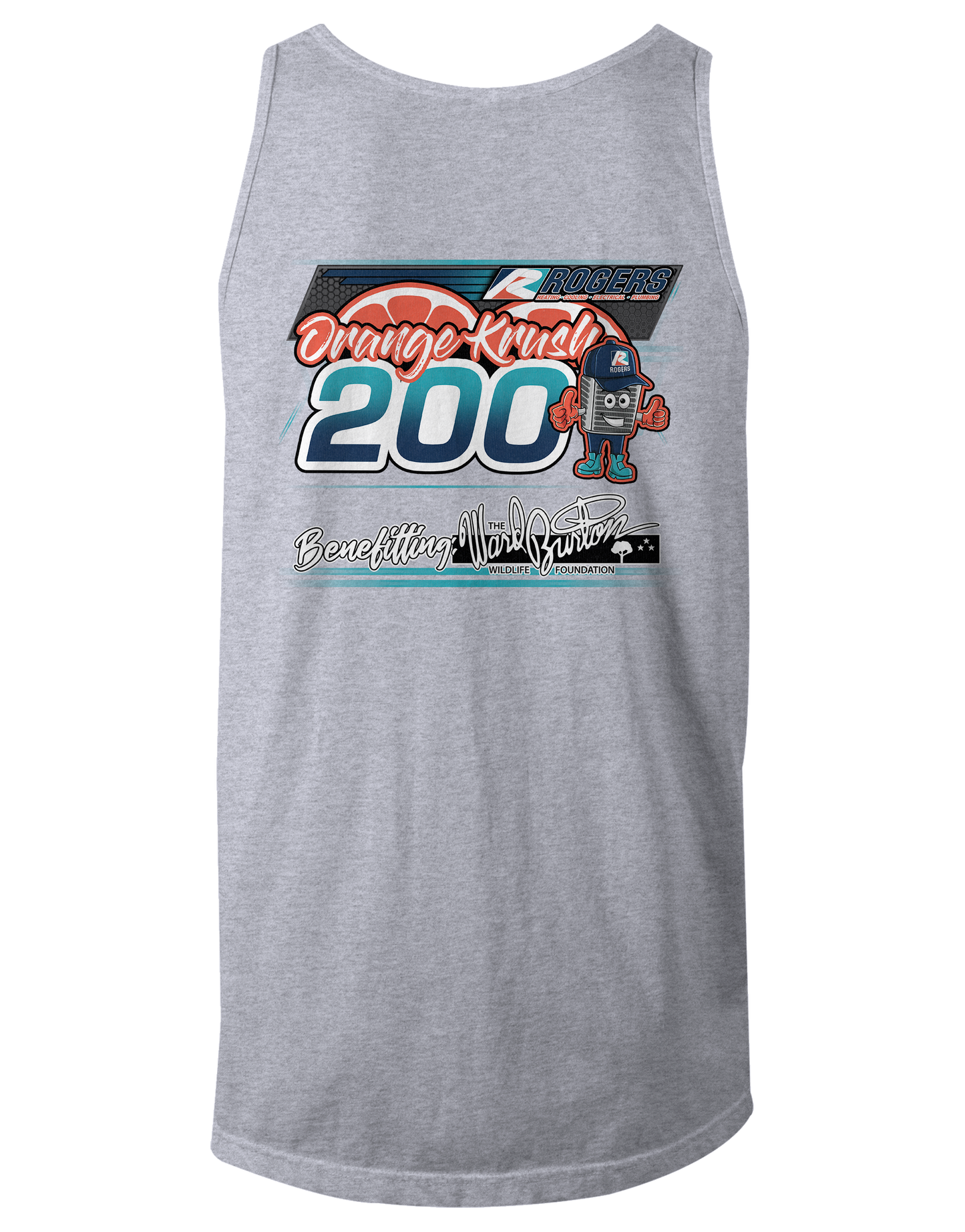 Orange Krush 200 Tank Tops