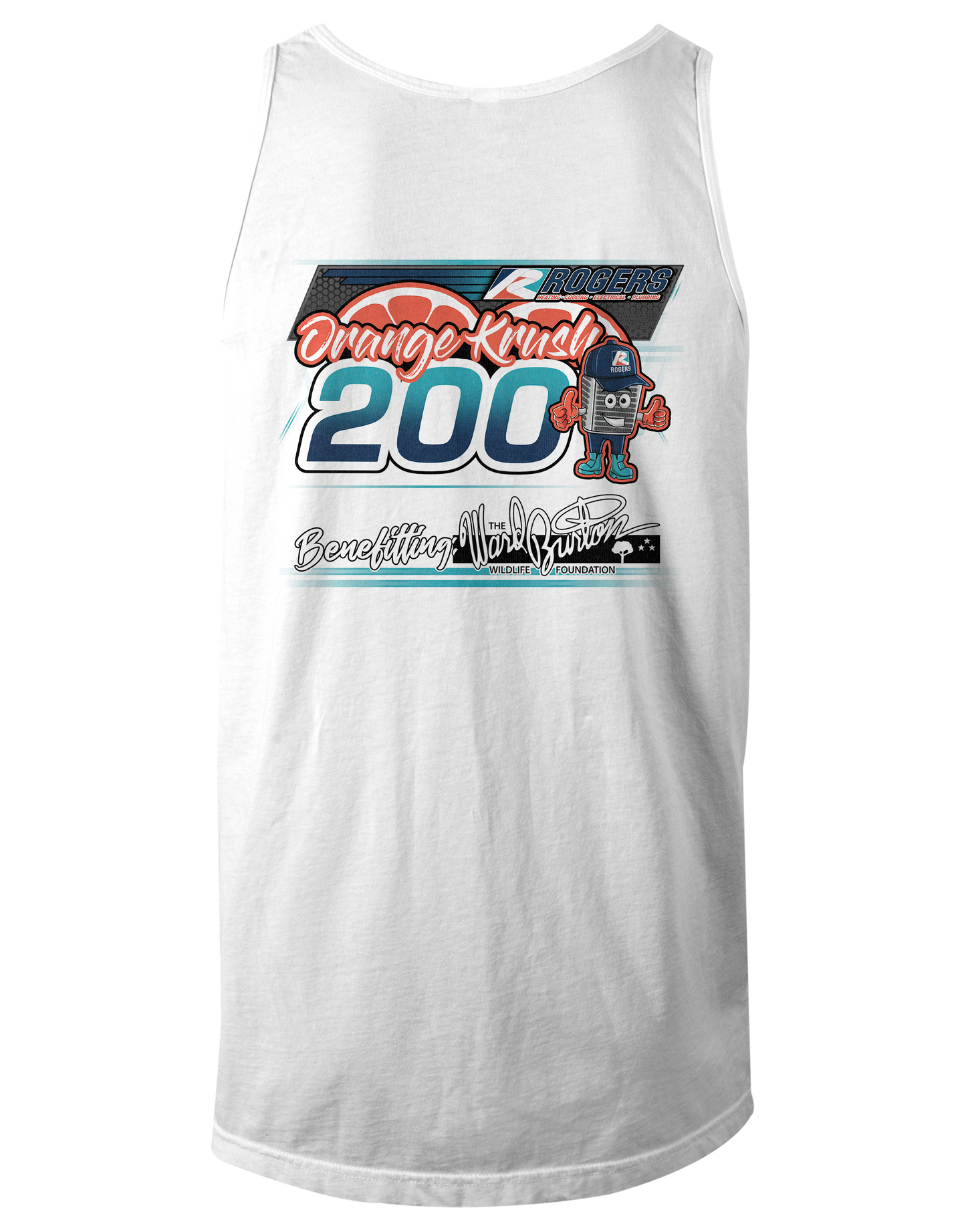 Orange Krush 200 Tank Tops