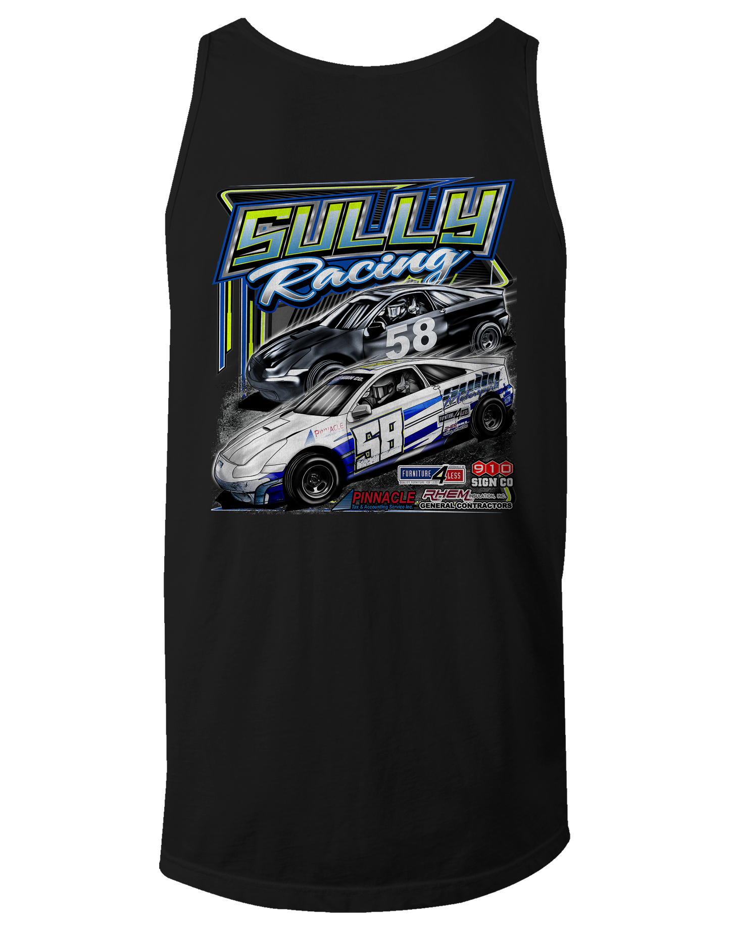 Sully Racing Tank Tops