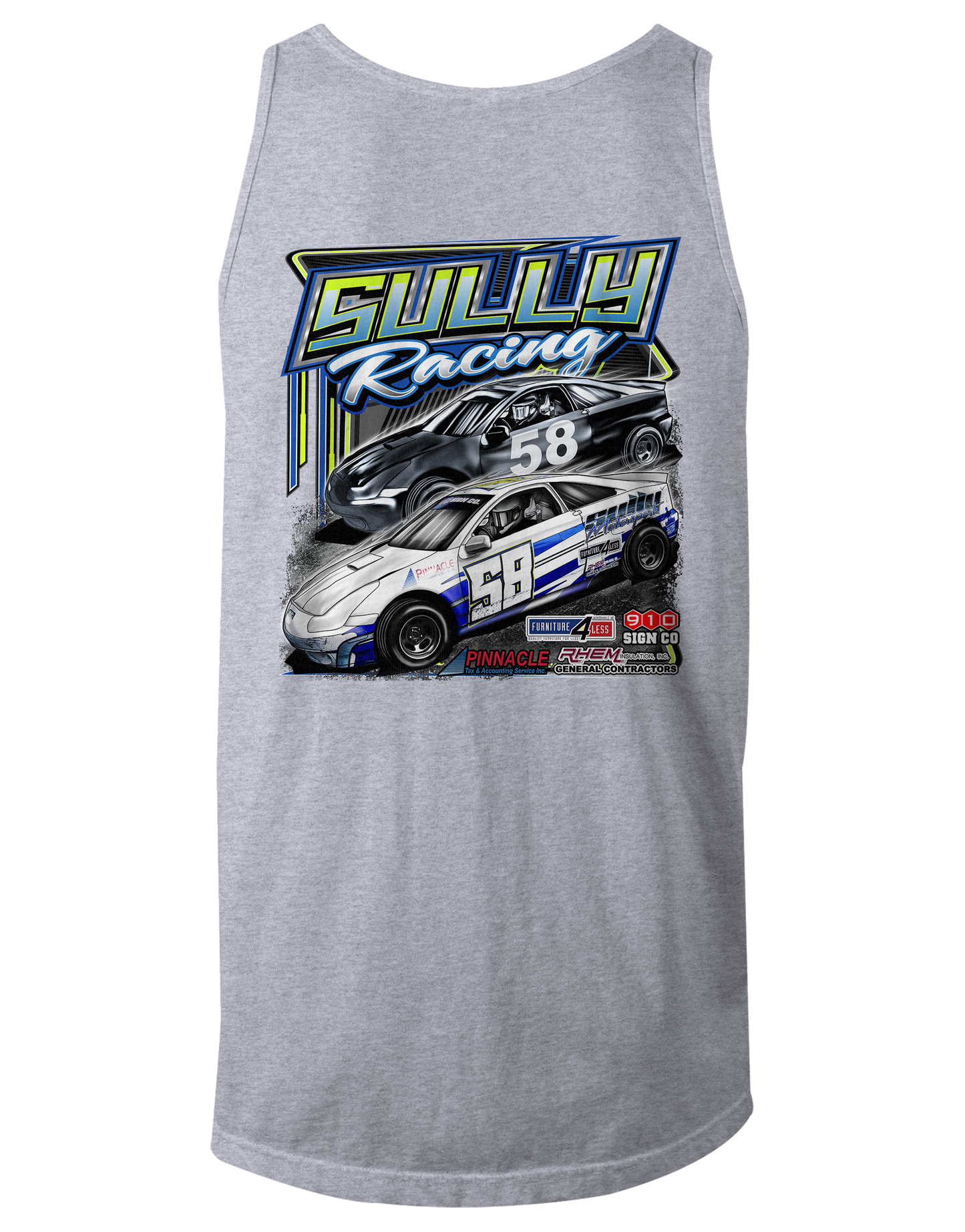 Sully Racing Tank Tops