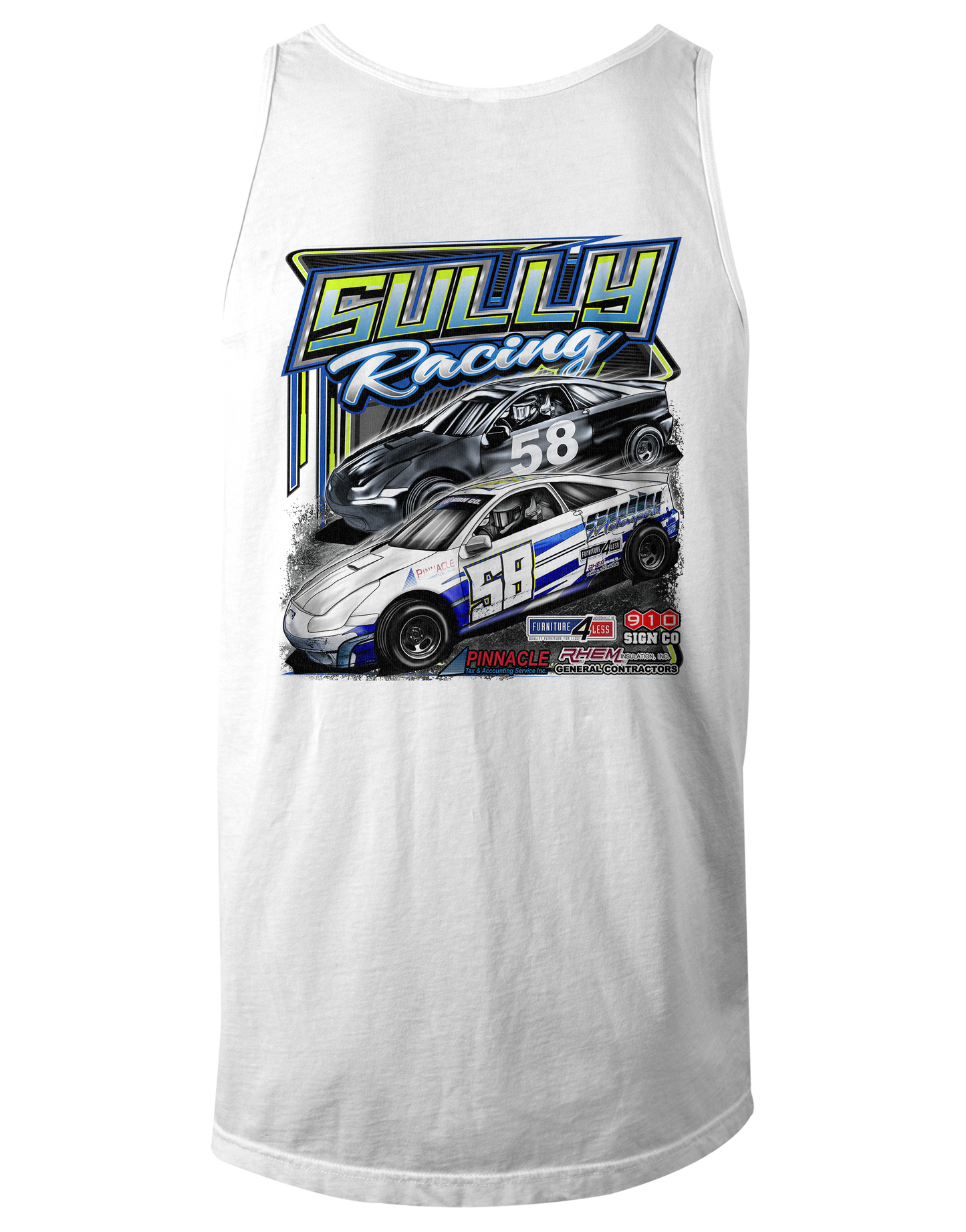 Sully Racing Tank Tops