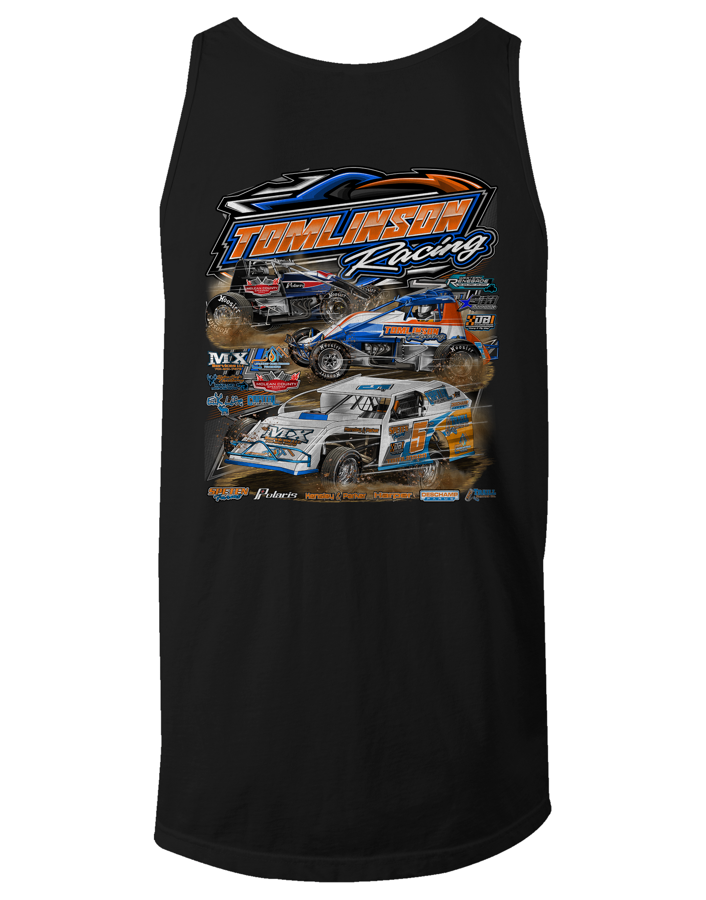 Tomlinson Racing Tank Tops