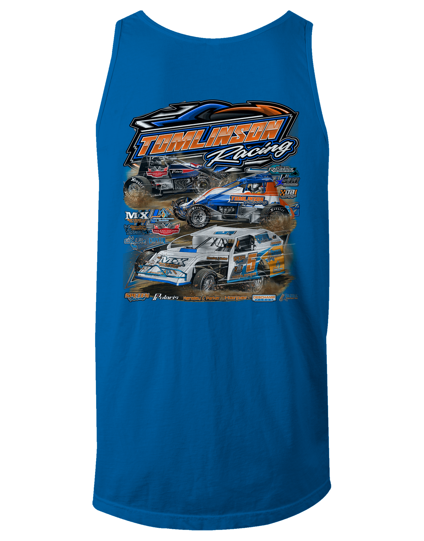 Tomlinson Racing Tank Tops
