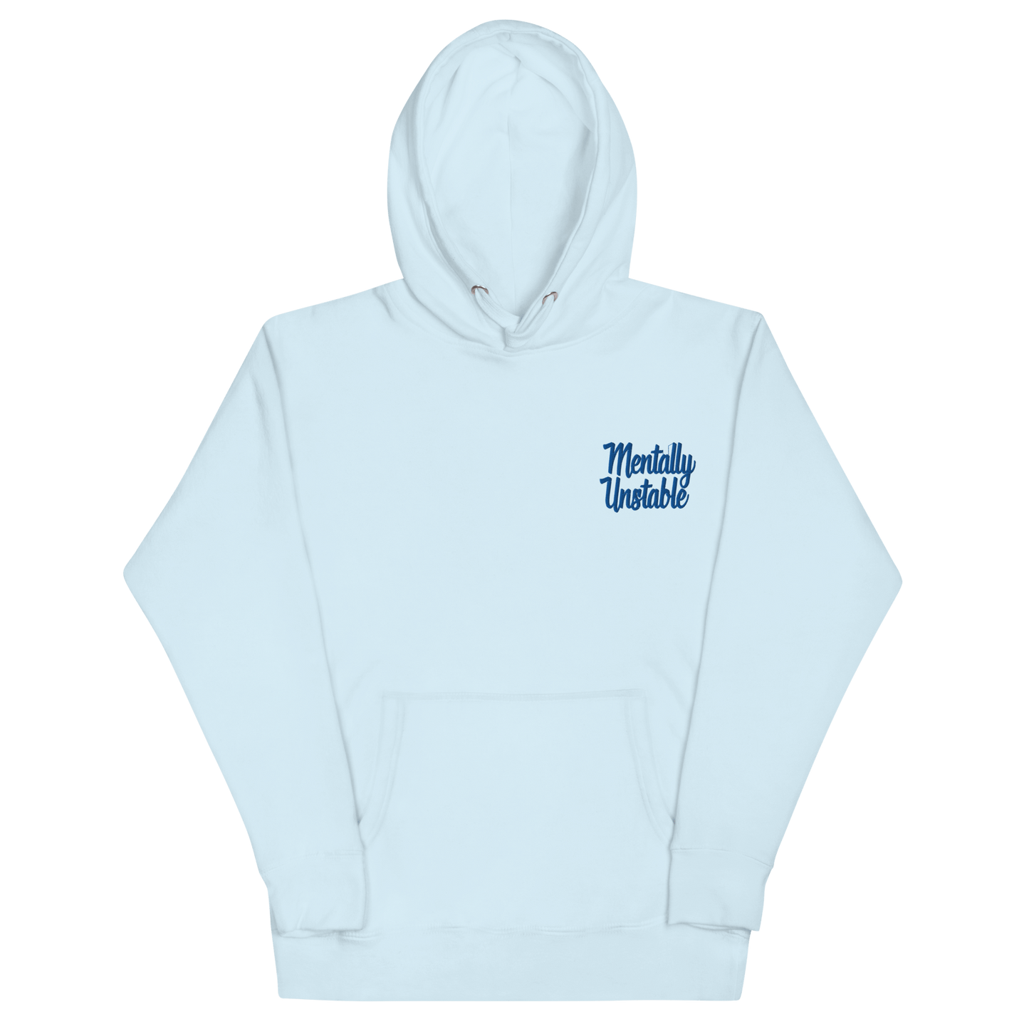 Mentally Unstable Embroidered Hoodie