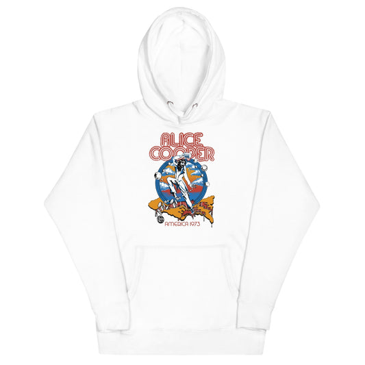 MerchMoment Alice Cooper - 1973 Tour Hoodie [Apparel] White