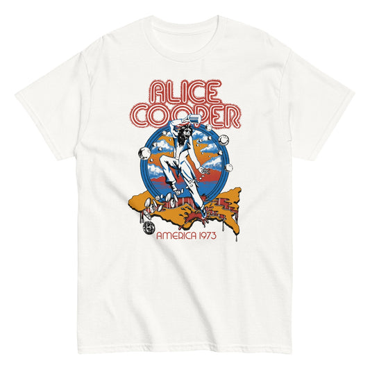 MerchMoment Alice Cooper - 1973 Tour T-Shirt [Apparel] White