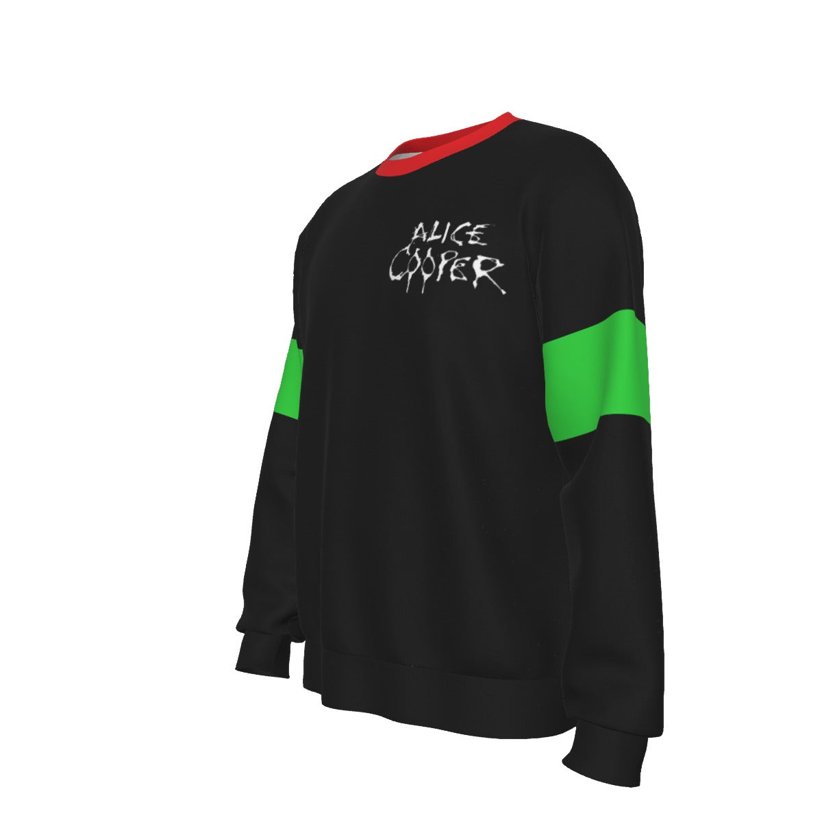 MerchMoment Alice Cooper 1986 Nightmare All Over Print Sweatshirt [Apparel] As Shown