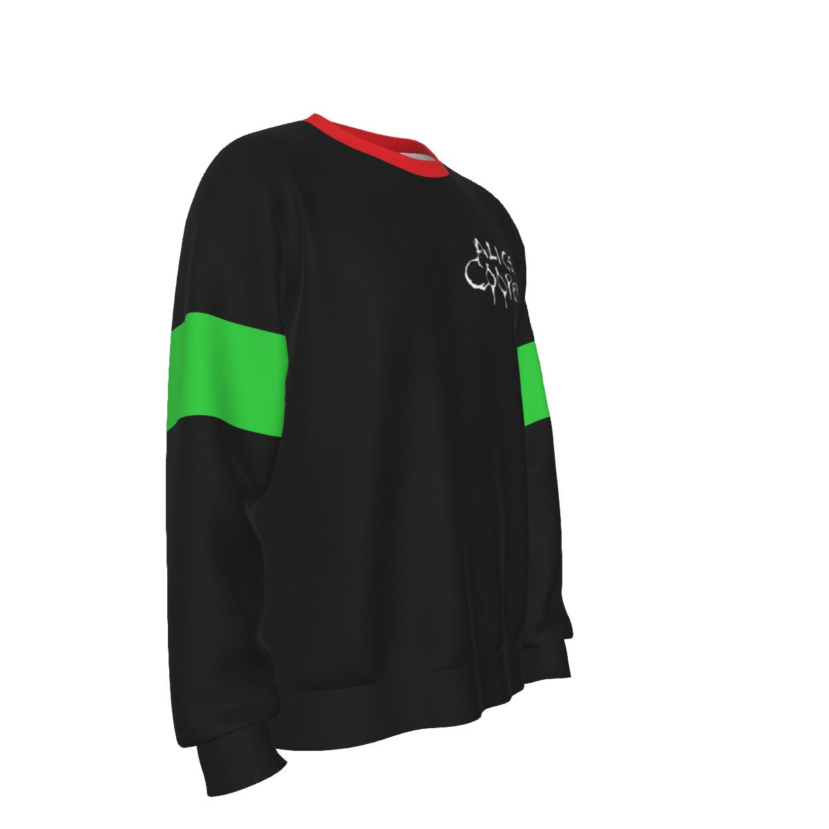 MerchMoment Alice Cooper 1986 Nightmare All Over Print Sweatshirt [Apparel] As Shown