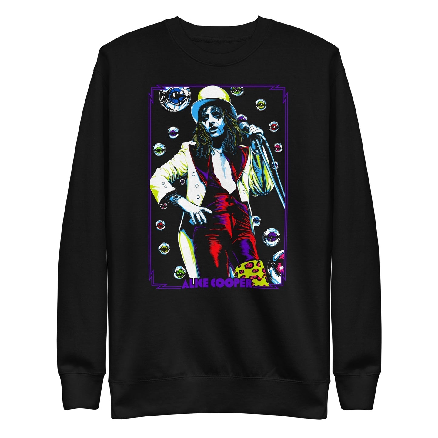 MERCHMOMENT Alice Cooper - Bubbles Sweatshirt [Apparel] - Rock Band Apparel
