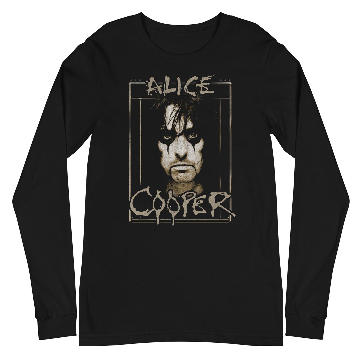 MerchMoment Alice Cooper - Dripping Long Sleeve T-Shirt [Apparel] Black