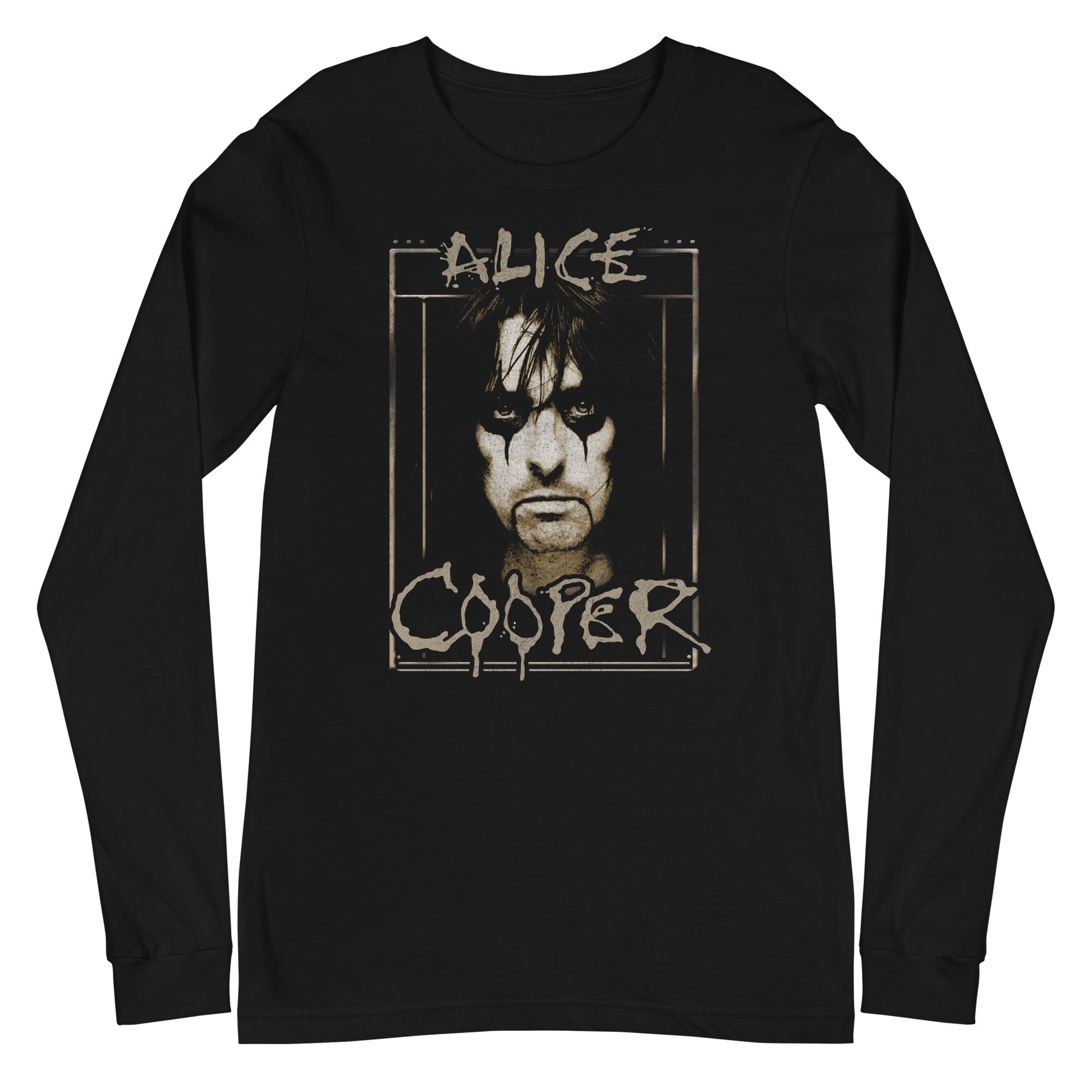 MerchMoment Alice Cooper - Dripping Long Sleeve T-Shirt [Apparel] Black