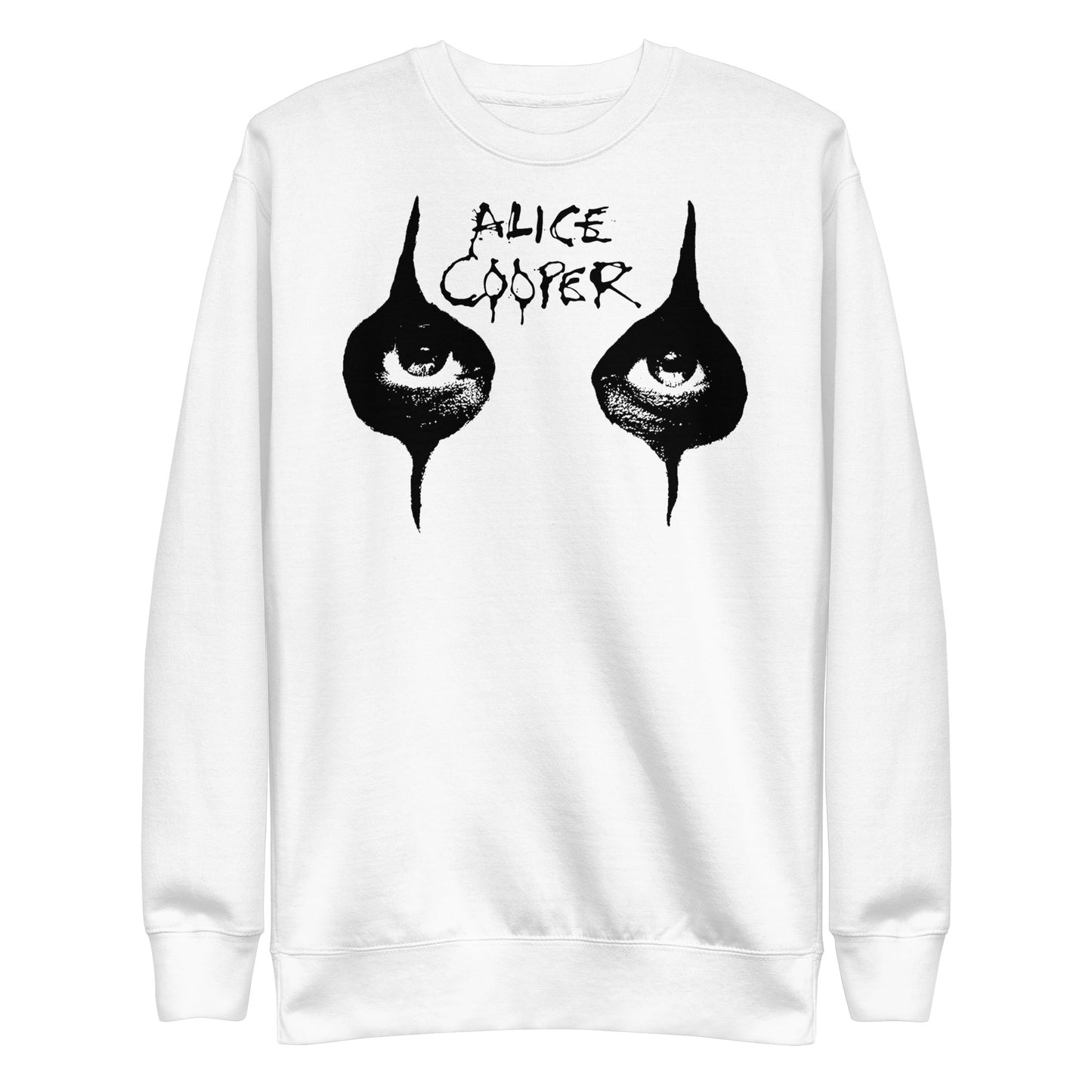 MerchMoment Alice Cooper - Eyes Sweatshirt [Apparel] White