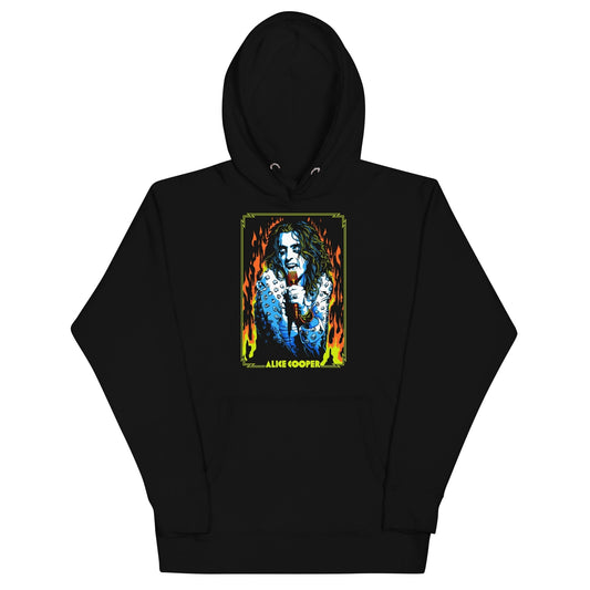 MERCHMOMENT Alice Cooper - Flames Hoodie [Apparel] - Rock Band Apparel