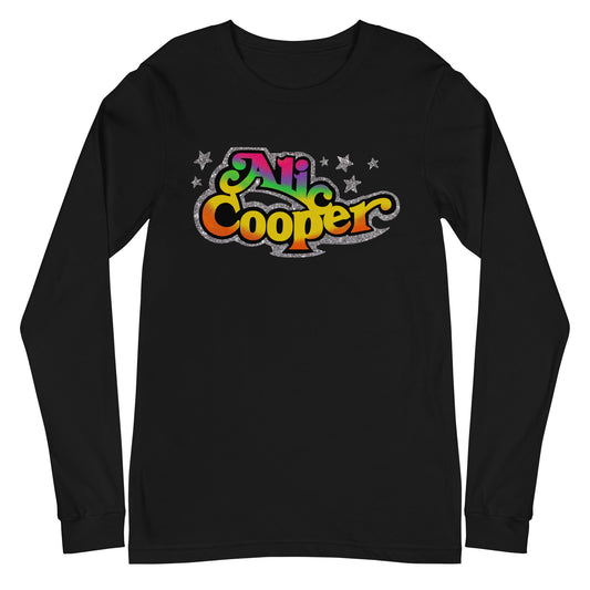 MerchMoment Alice Cooper - Gradient Star Long Sleeve T-Shirt [Apparel] Black