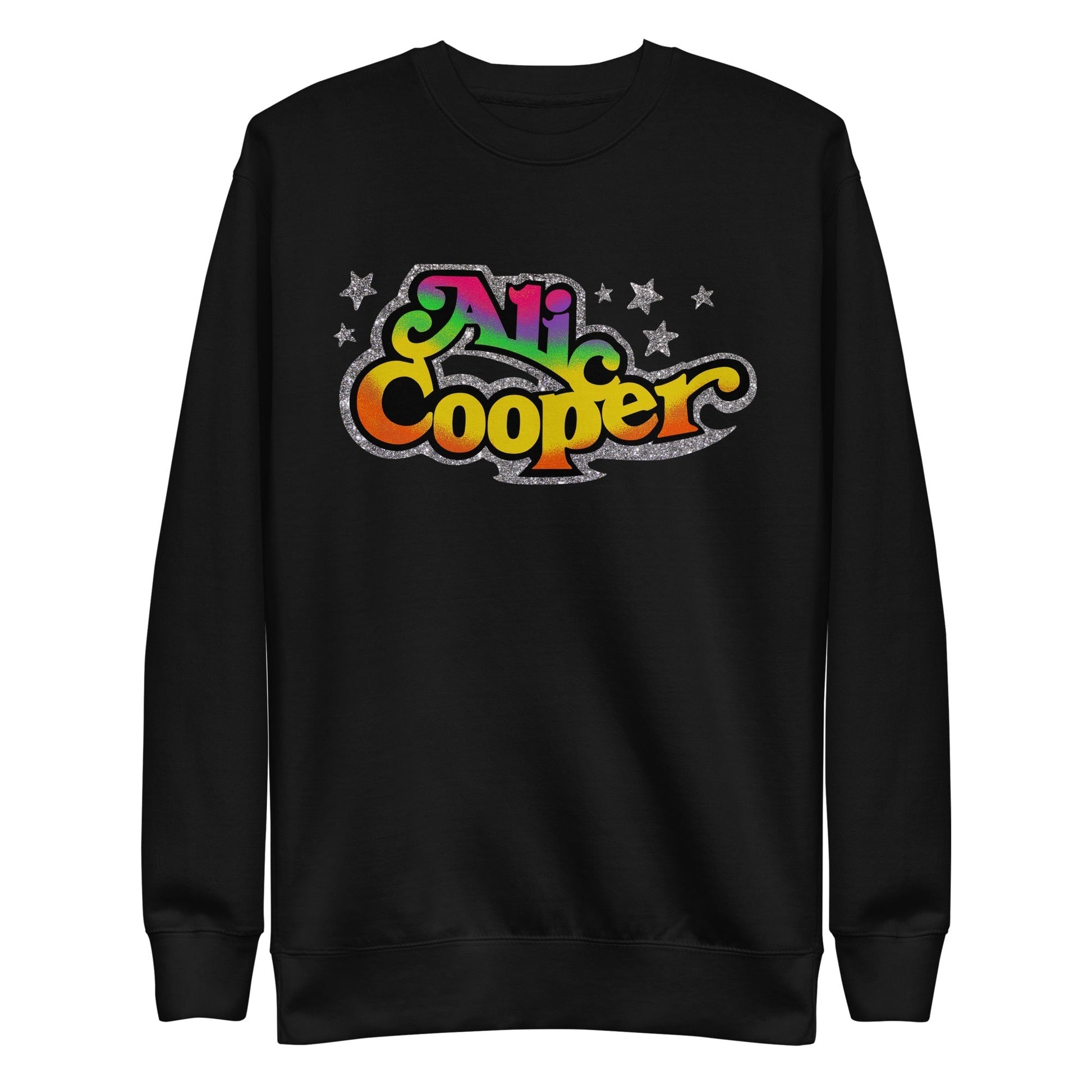 MerchMoment Alice Cooper - Gradient Star Sweatshirt [Apparel] Black